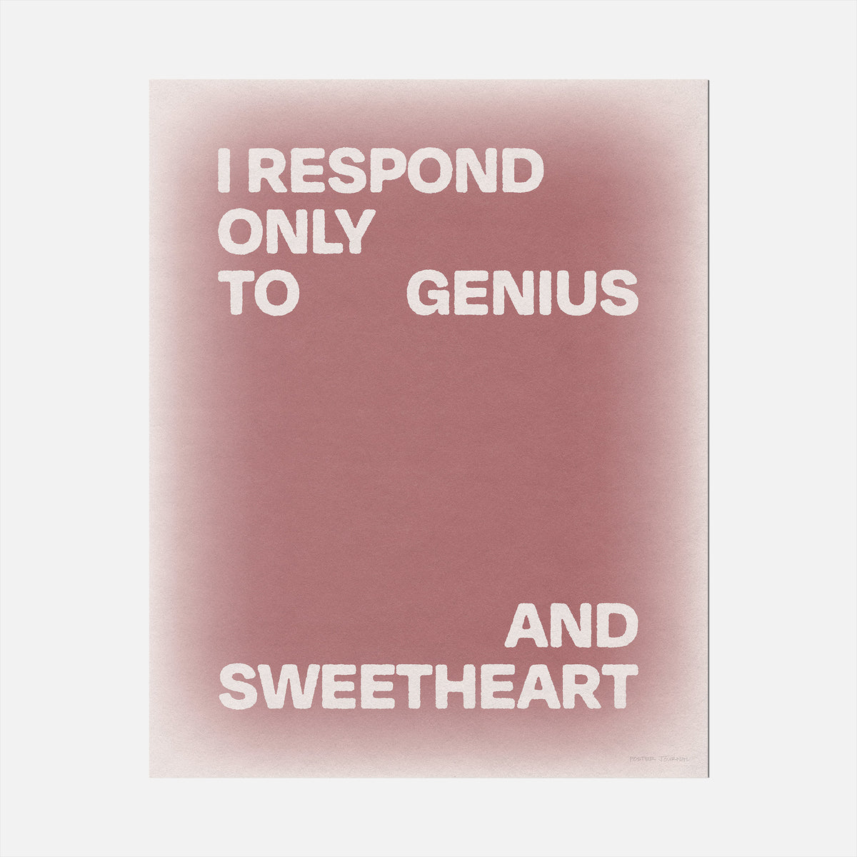 SWEETHEART PRINT