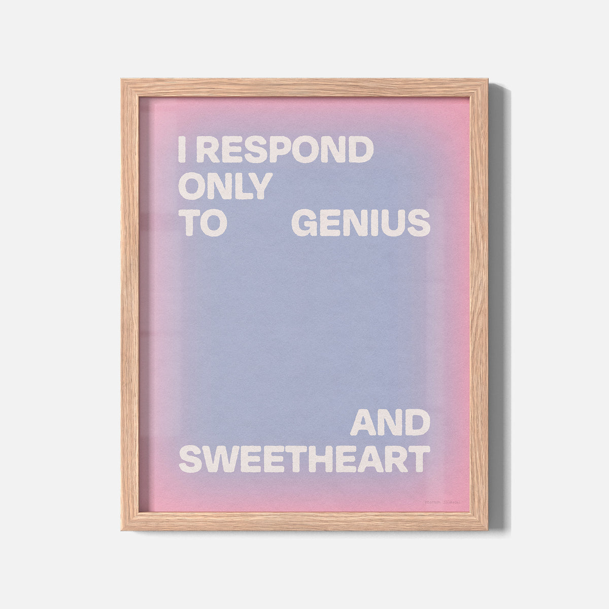 SWEETHEART PRINT