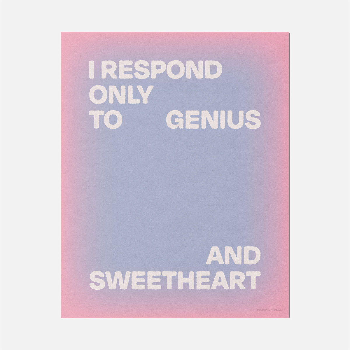 SWEETHEART PRINT
