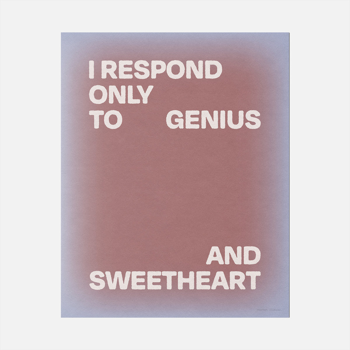 SWEETHEART PRINT