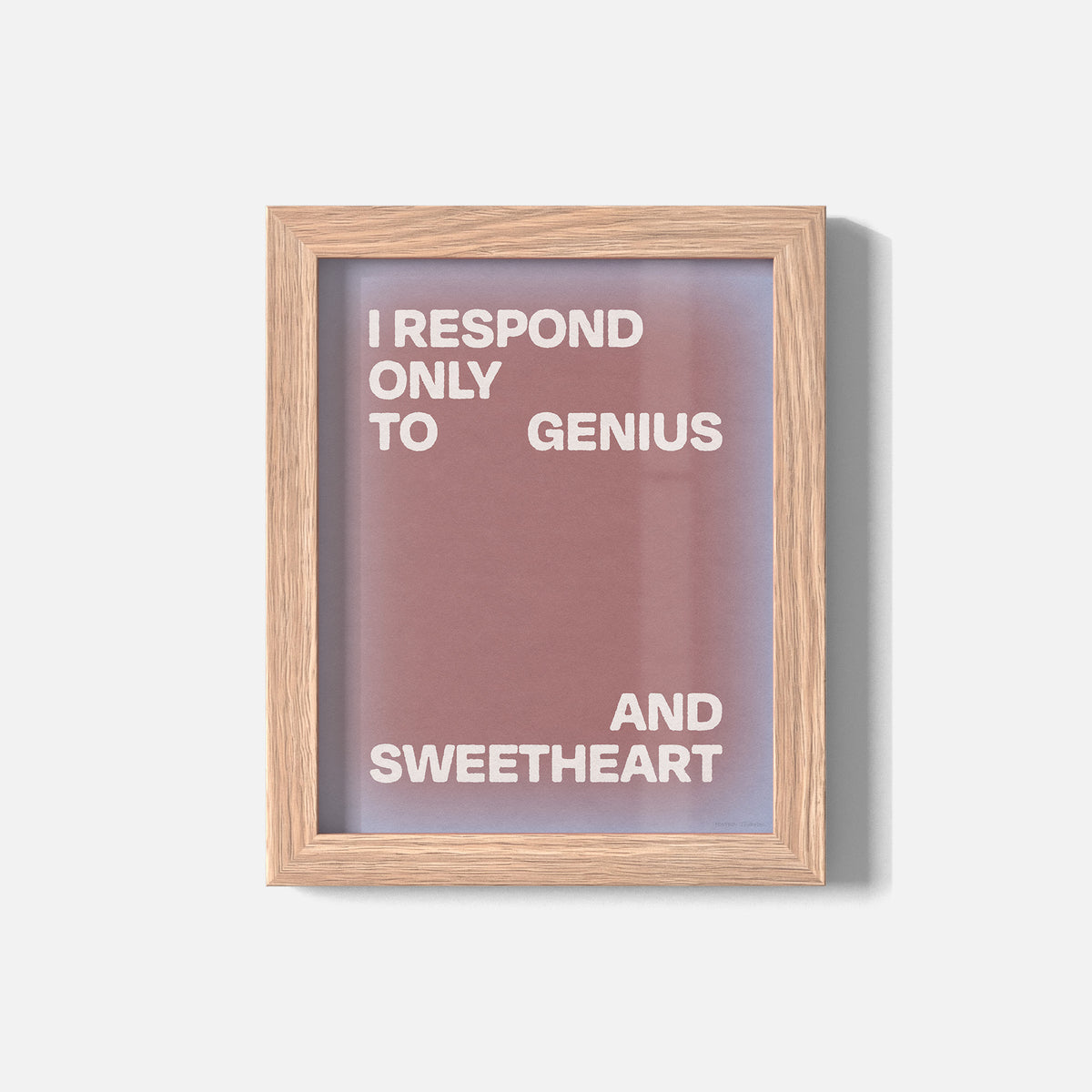 SWEETHEART PRINT