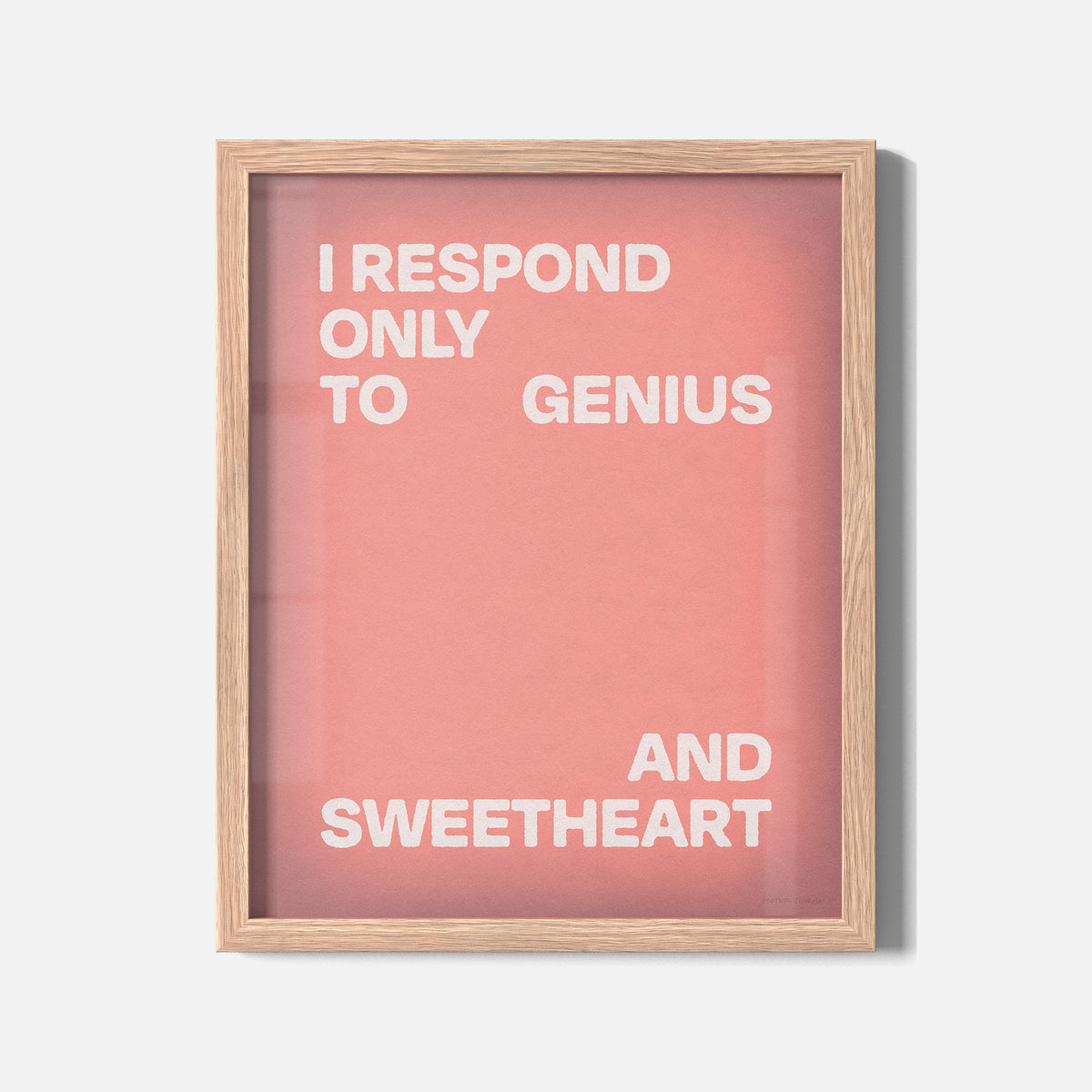 SWEETHEART PRINT