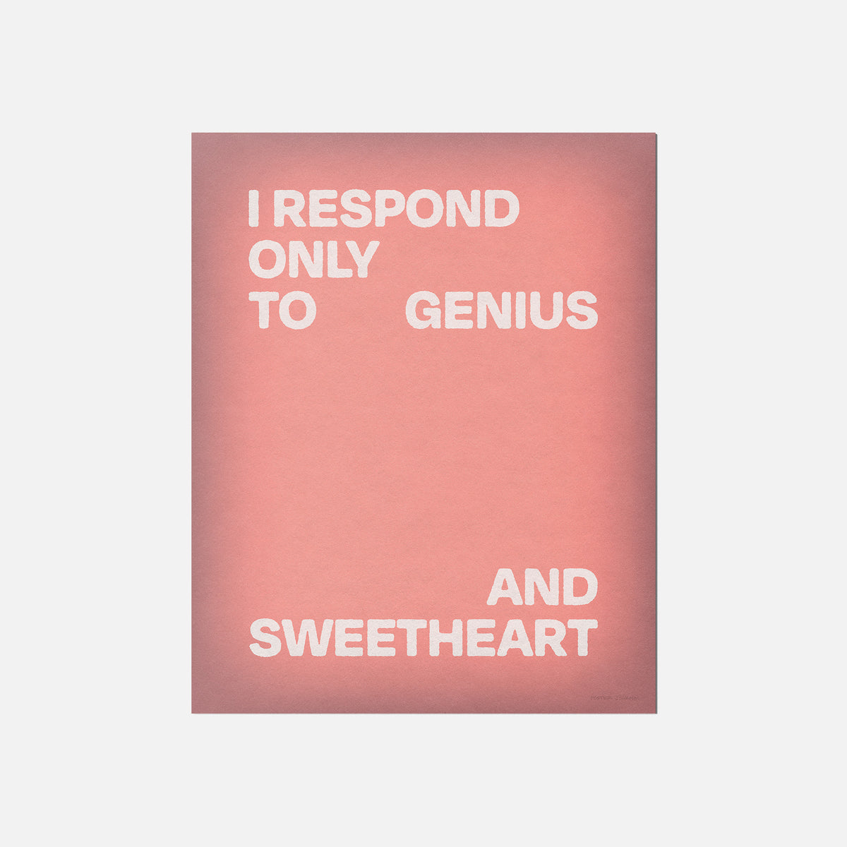 SWEETHEART PRINT