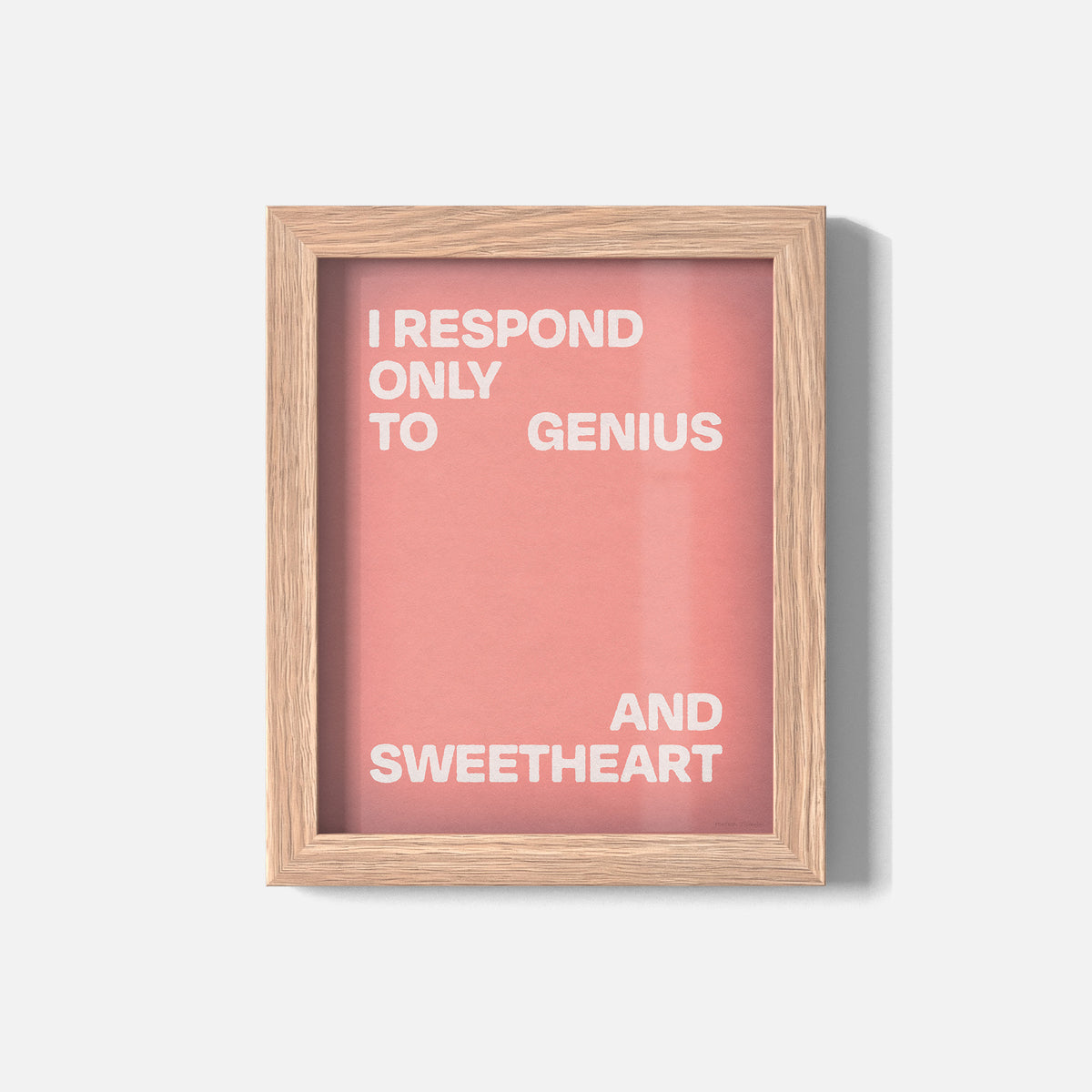 SWEETHEART PRINT
