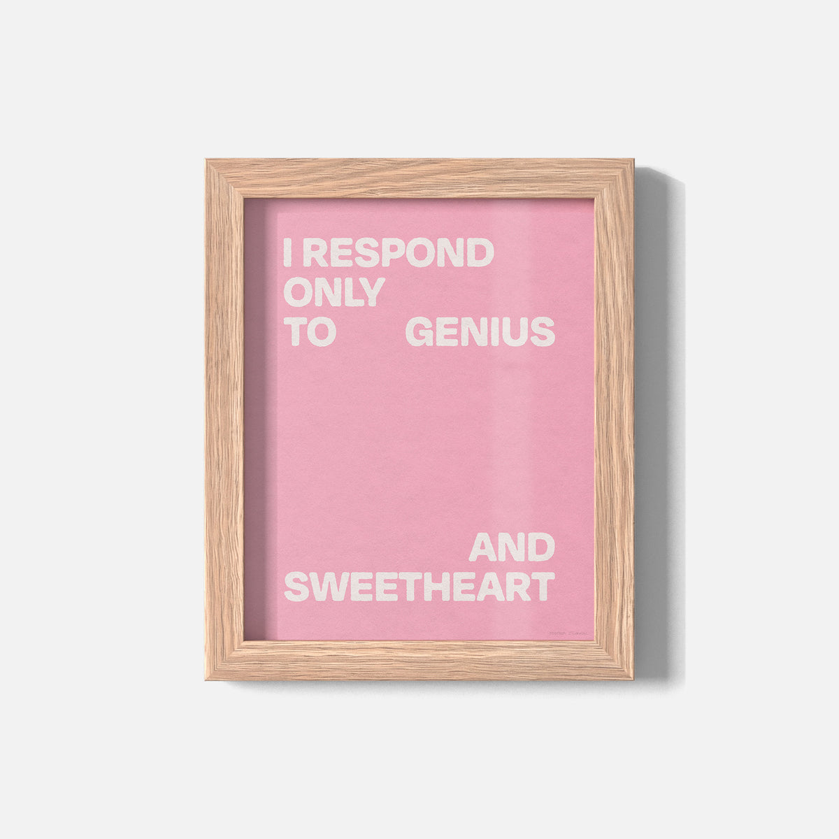 SWEETHEART PRINT