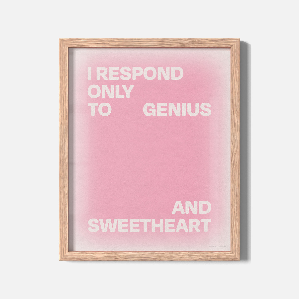 SWEETHEART PRINT