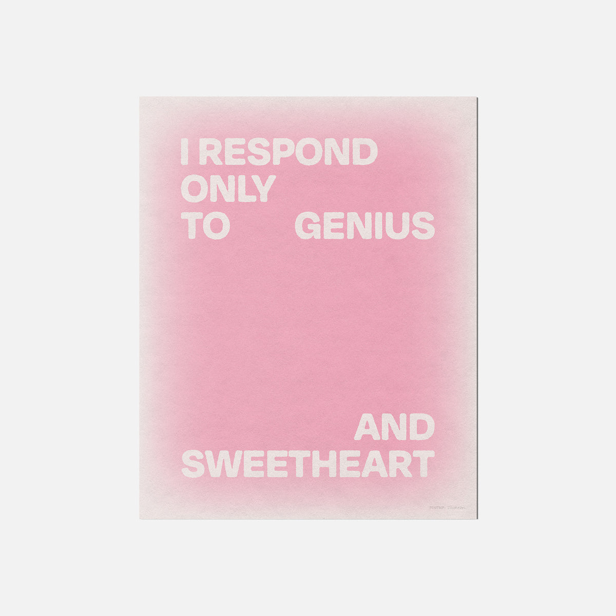 SWEETHEART PRINT