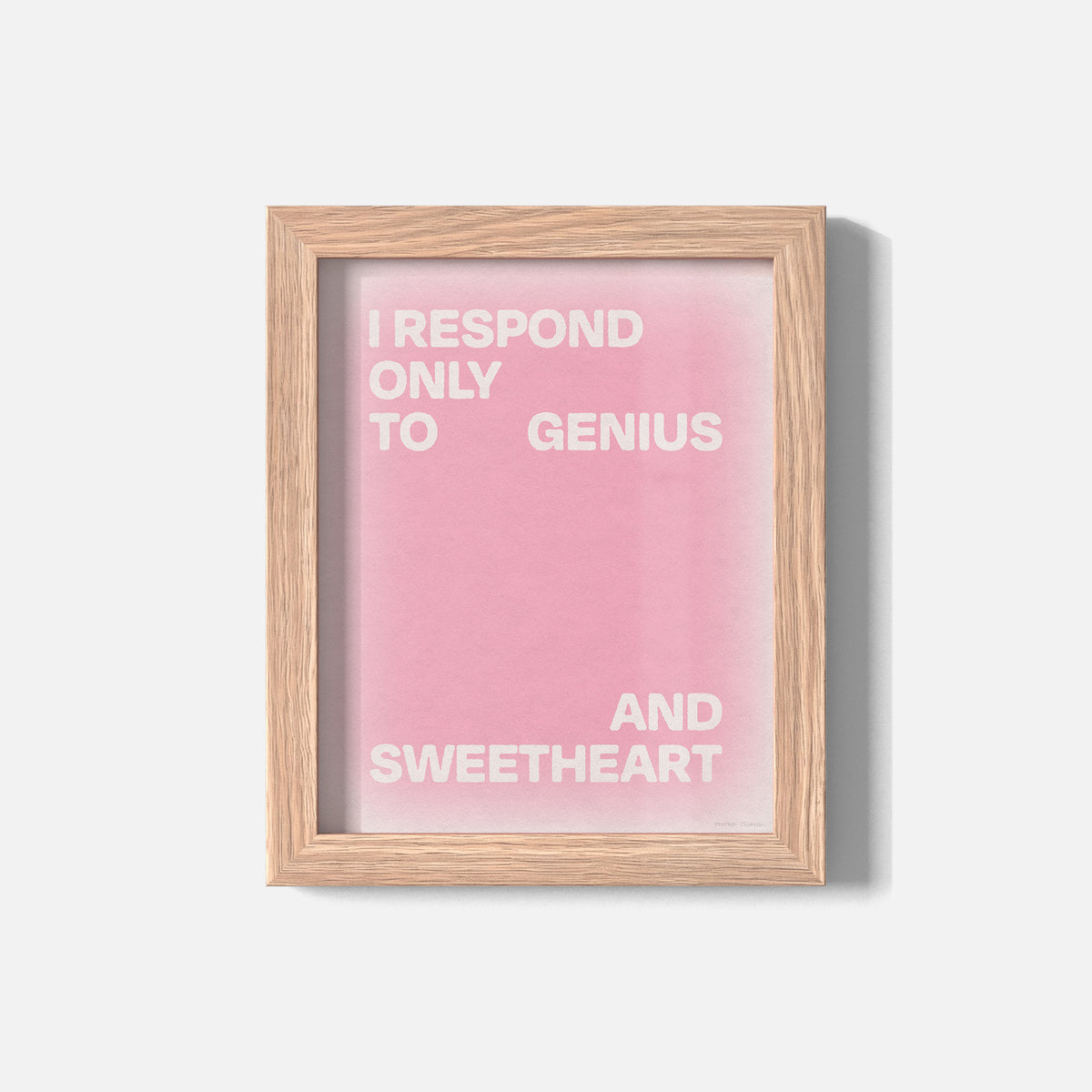 SWEETHEART PRINT