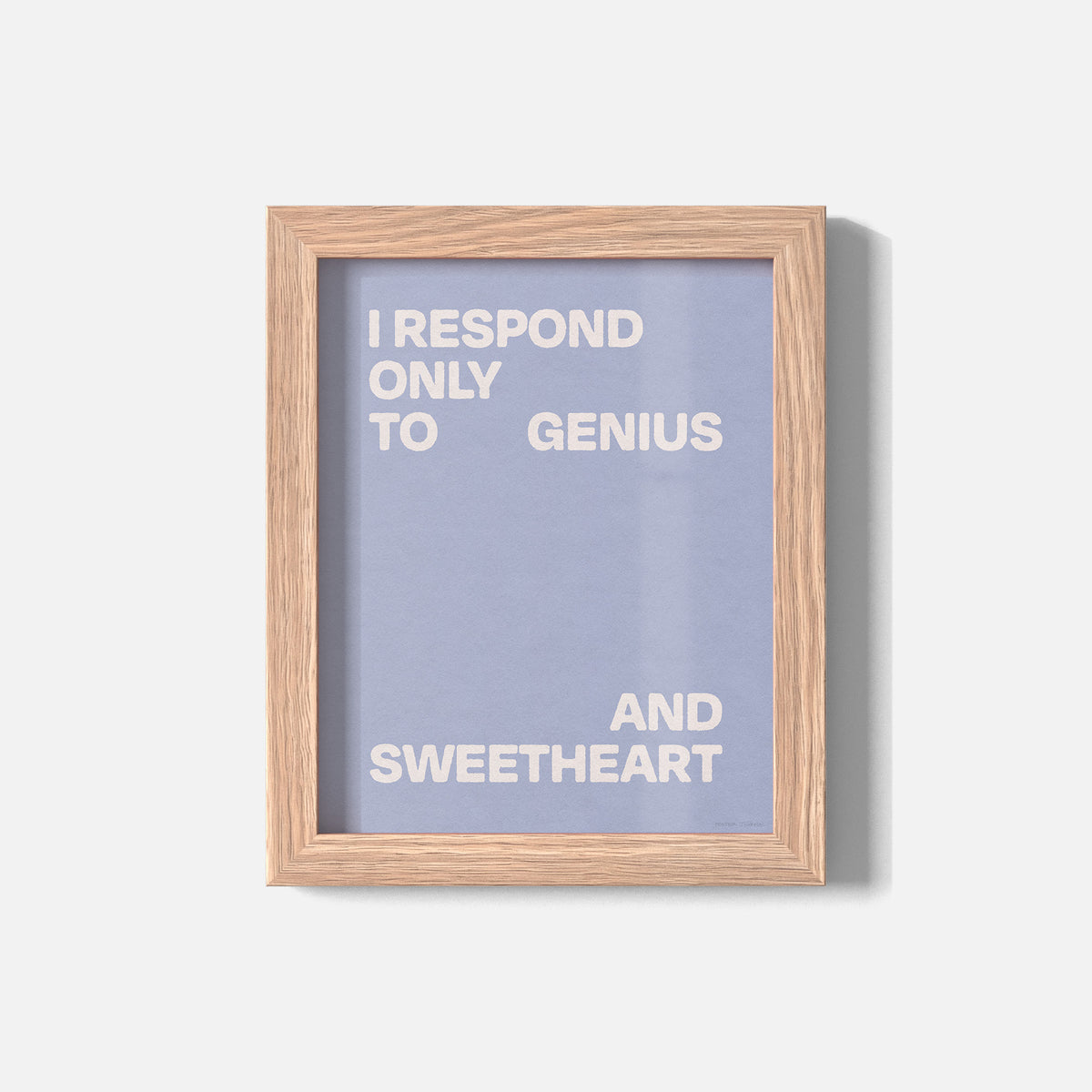 SWEETHEART PRINT