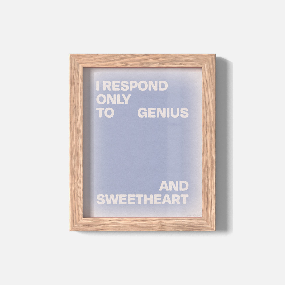 SWEETHEART PRINT