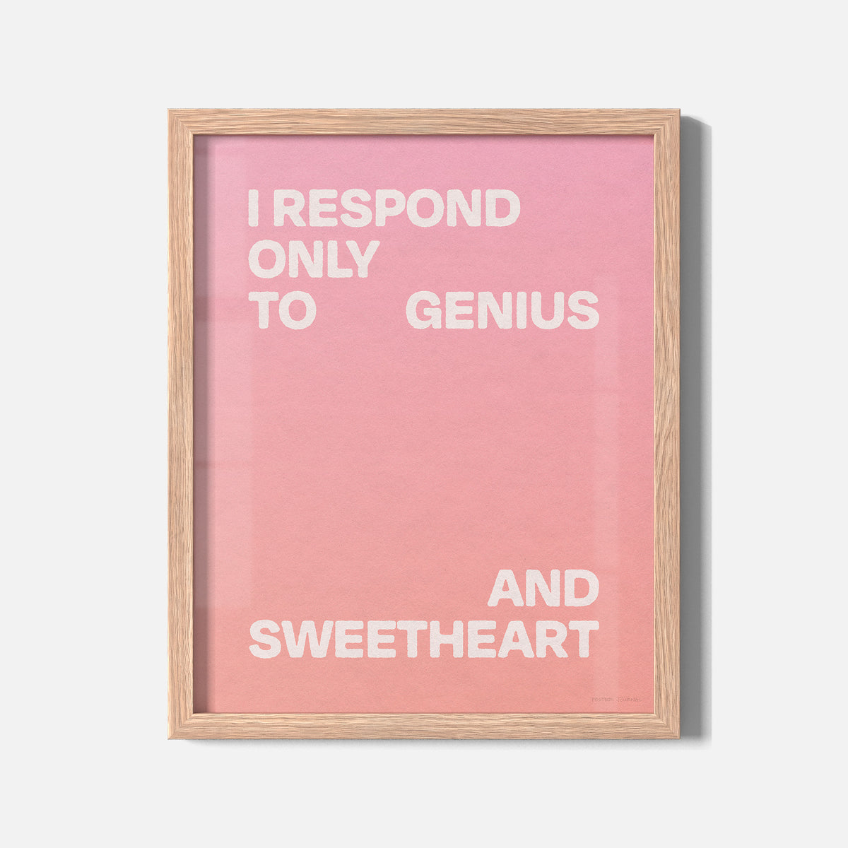SWEETHEART PRINT