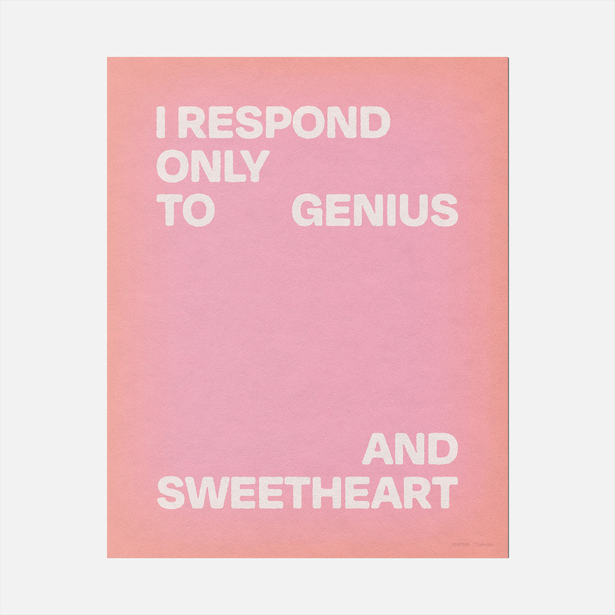 SWEETHEART PRINT