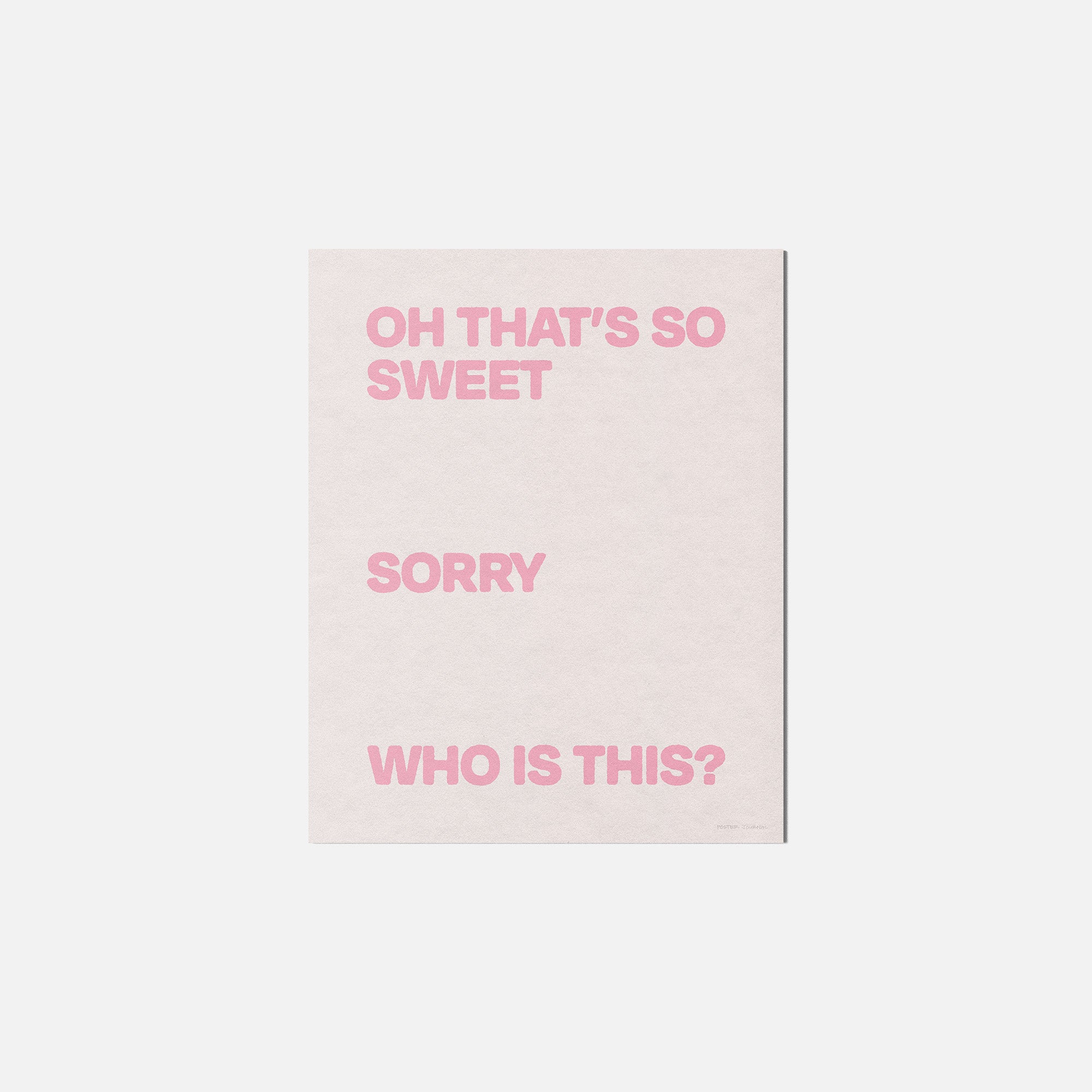 SWEET PRINT