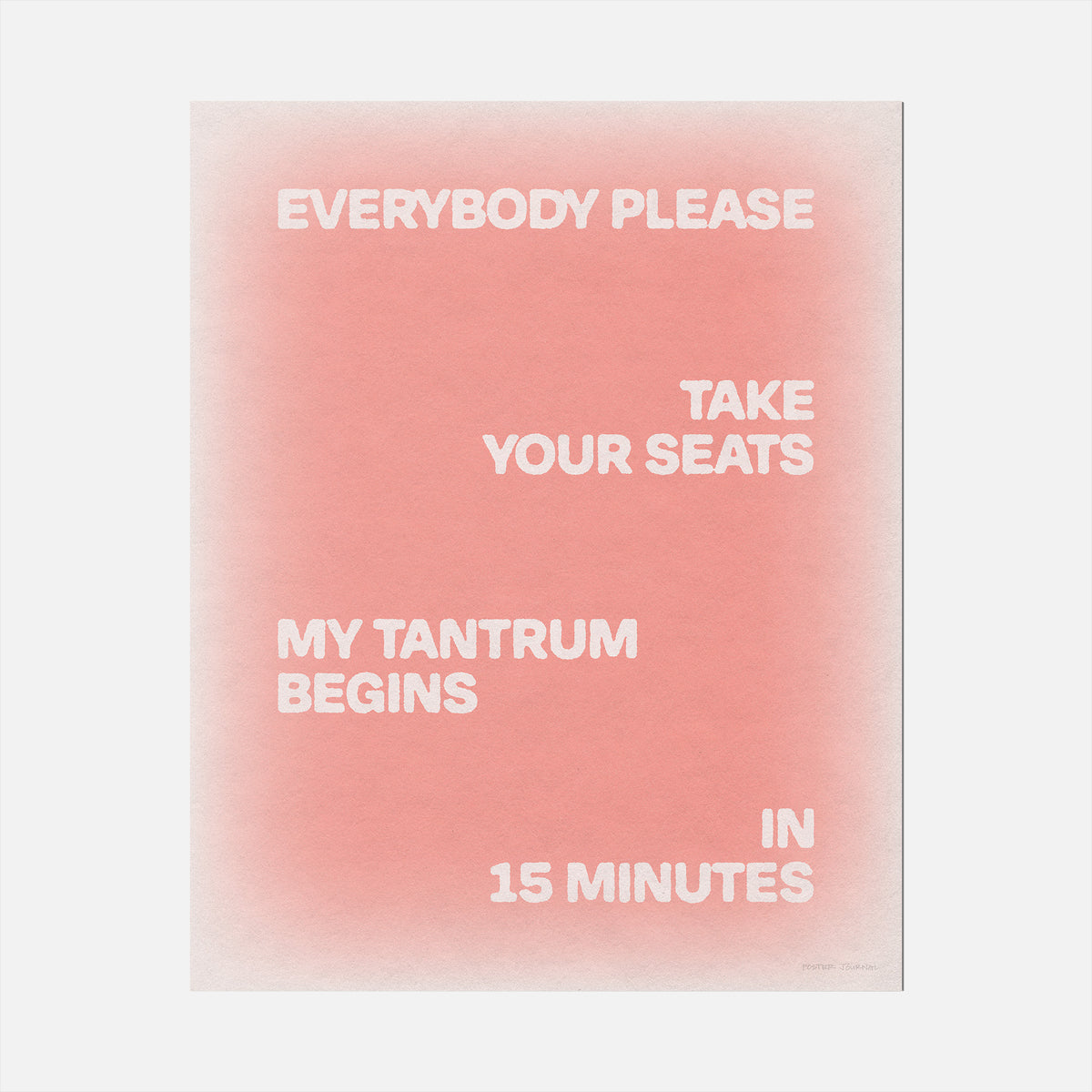 TANTRUM PRINT