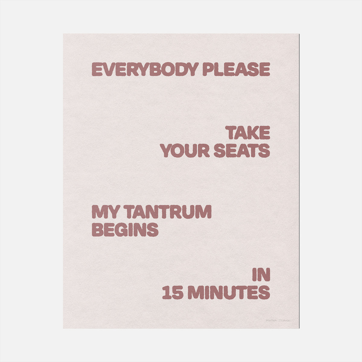 TANTRUM PRINT