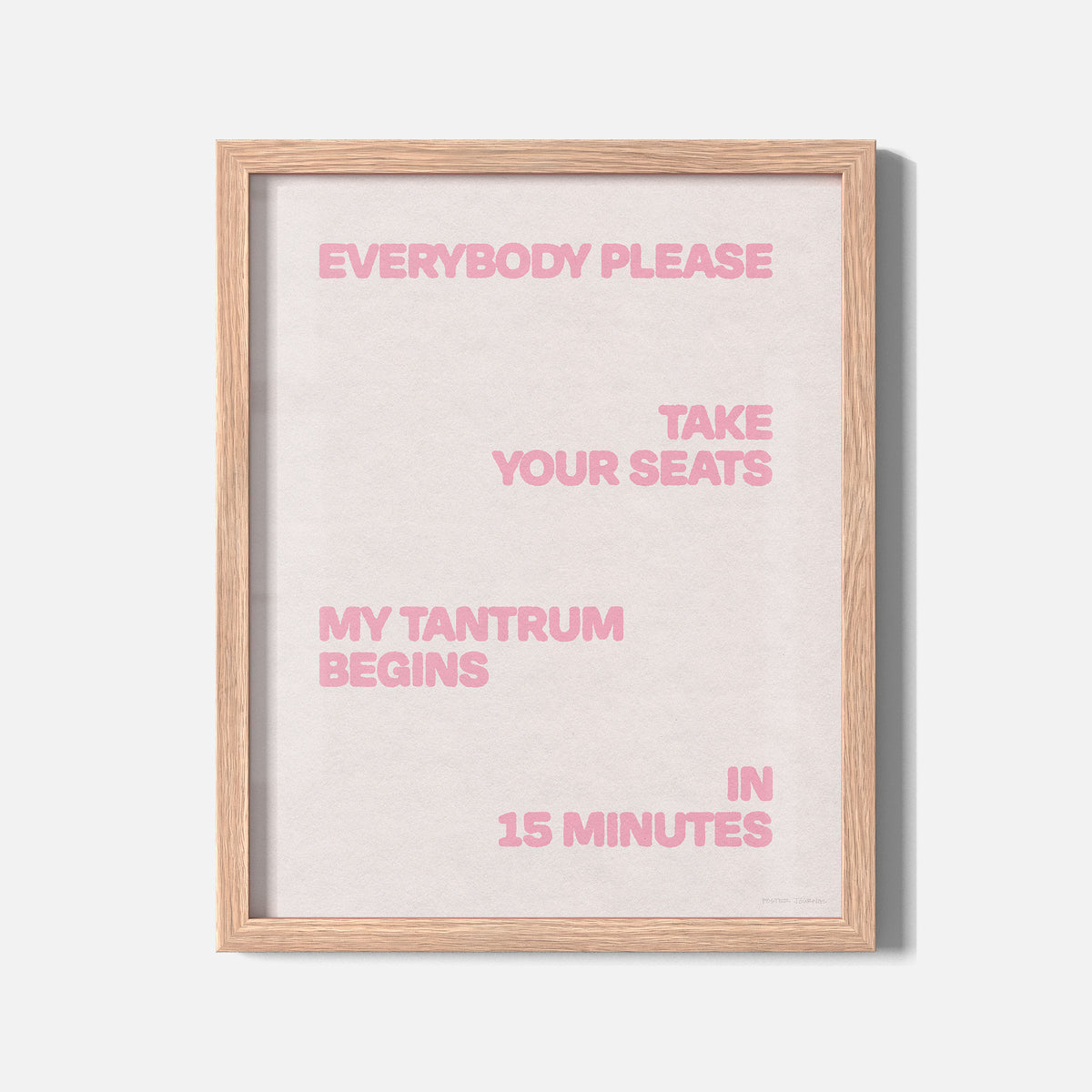 TANTRUM PRINT