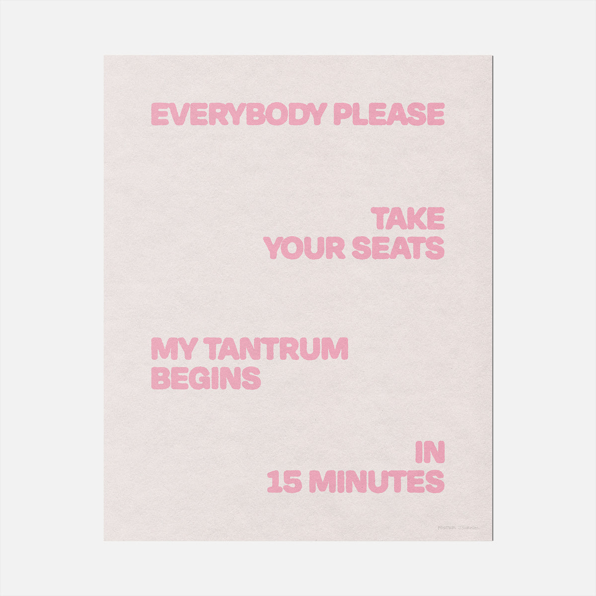 TANTRUM PRINT