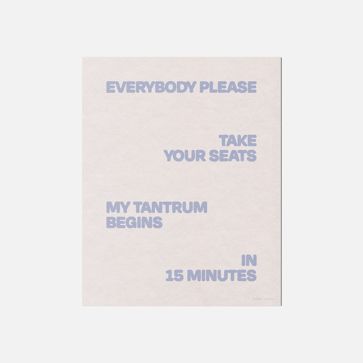 TANTRUM PRINT