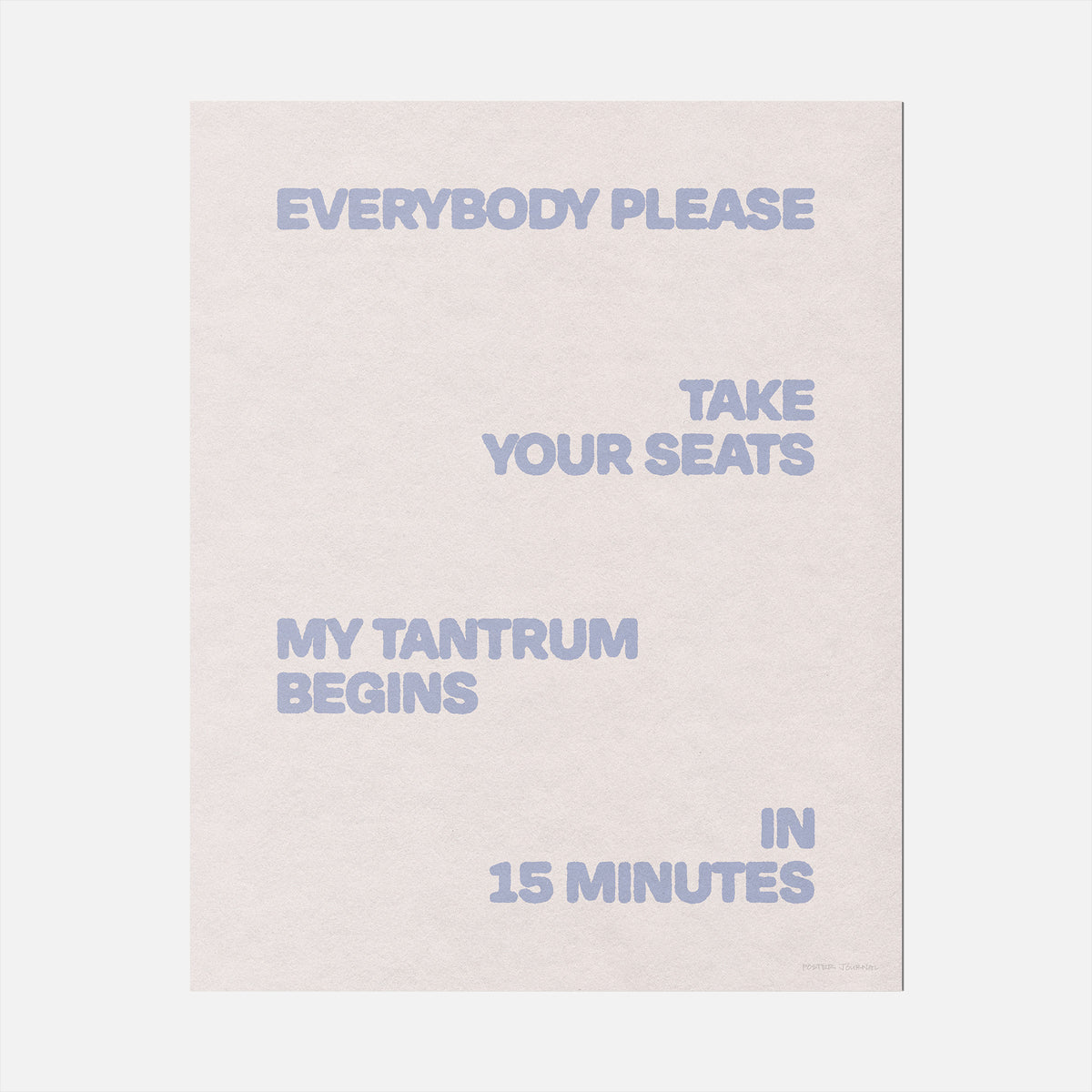 TANTRUM PRINT