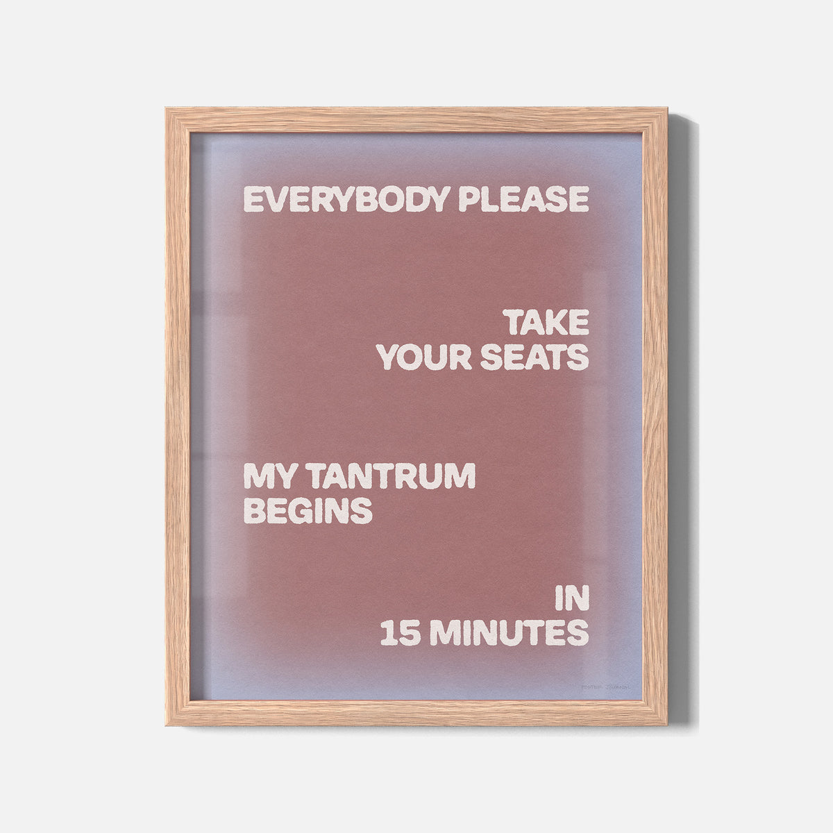 TANTRUM PRINT