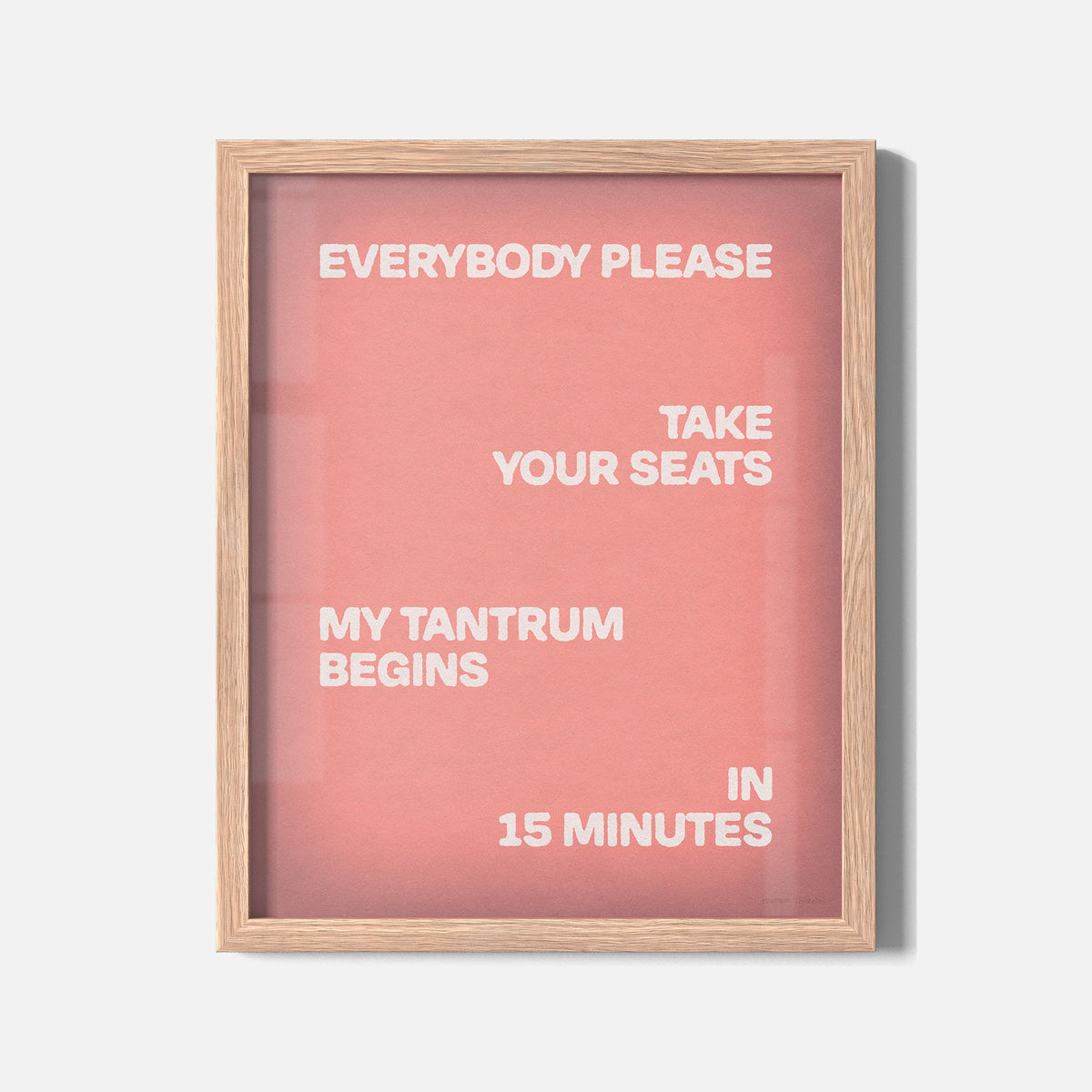 TANTRUM PRINT