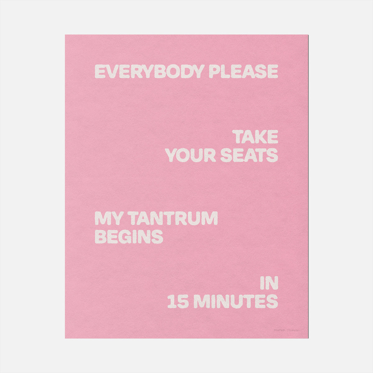 TANTRUM PRINT