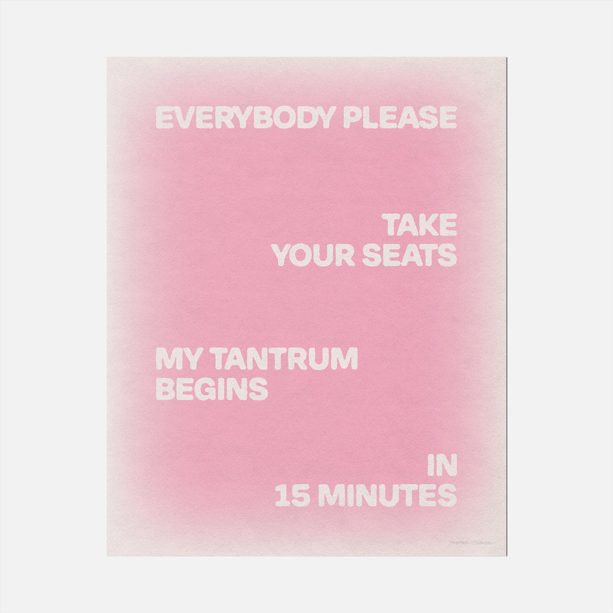TANTRUM PRINT