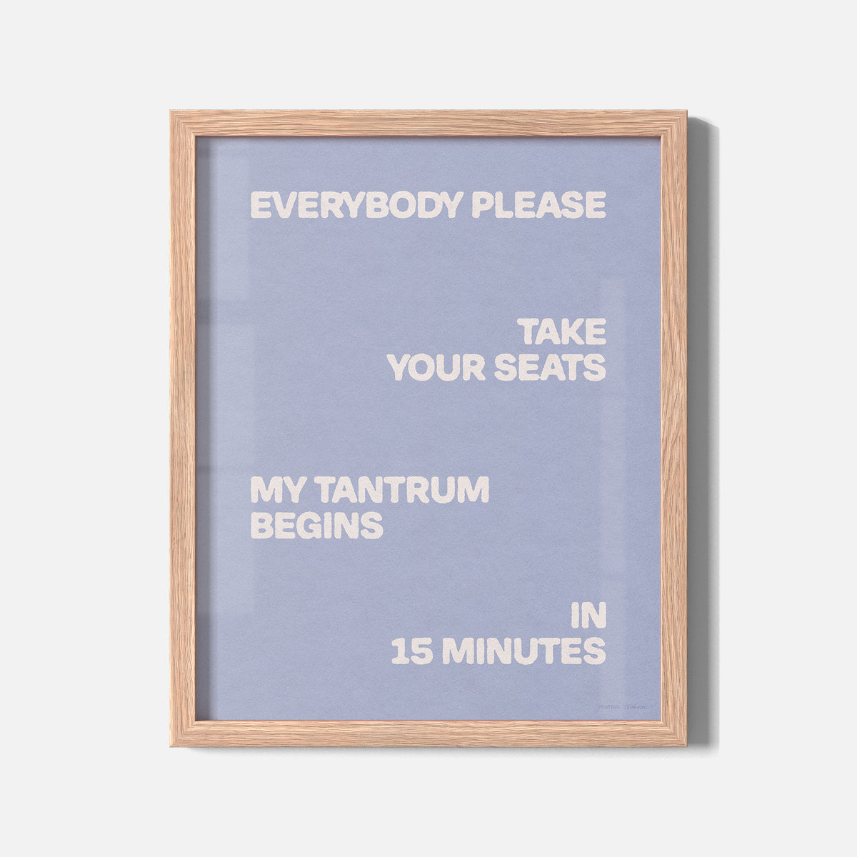 TANTRUM PRINT
