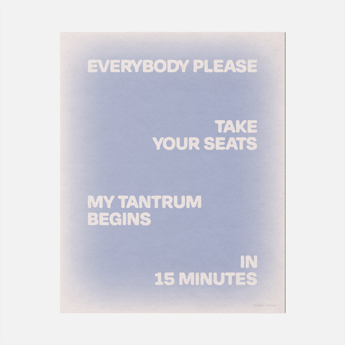 TANTRUM PRINT