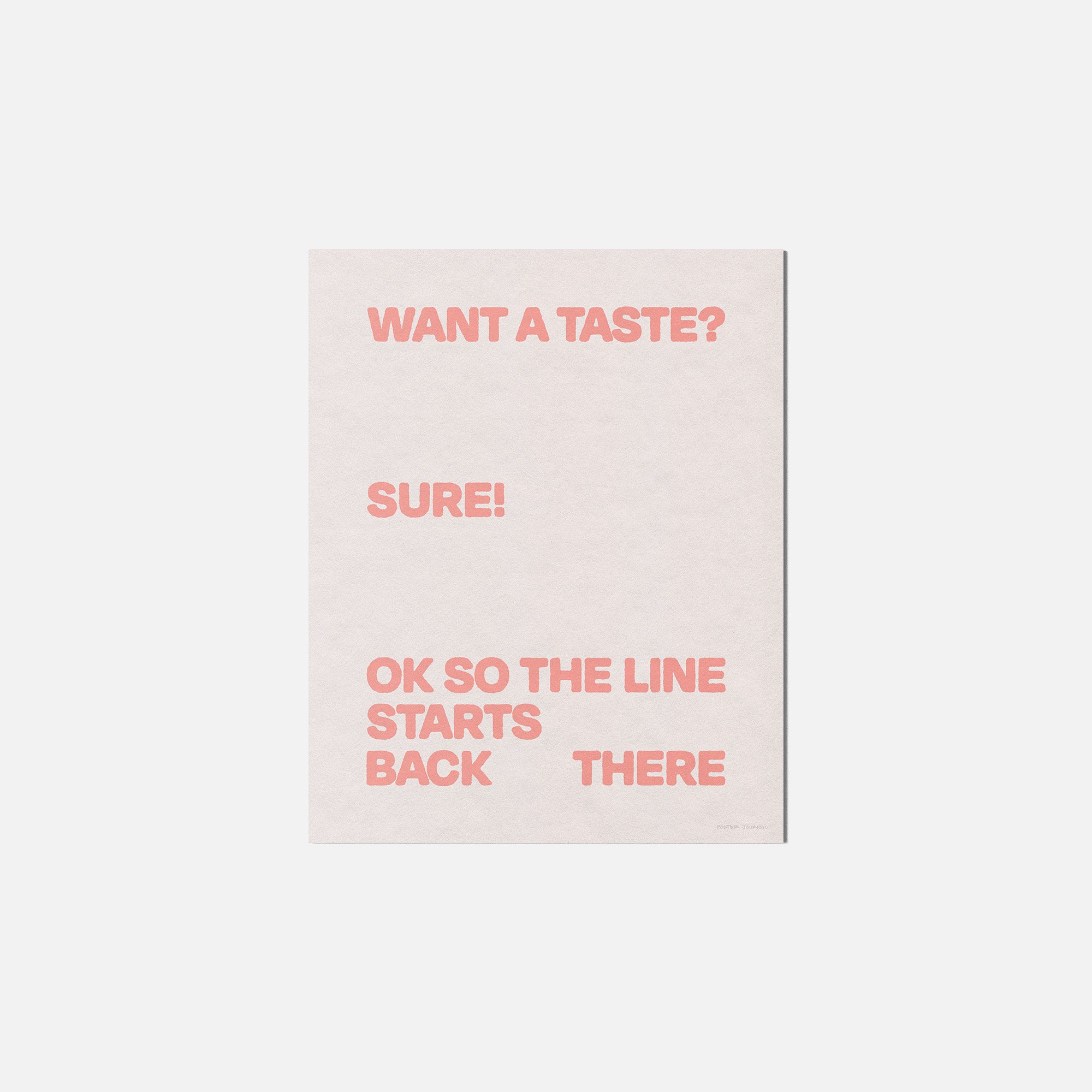 TASTE PRINT