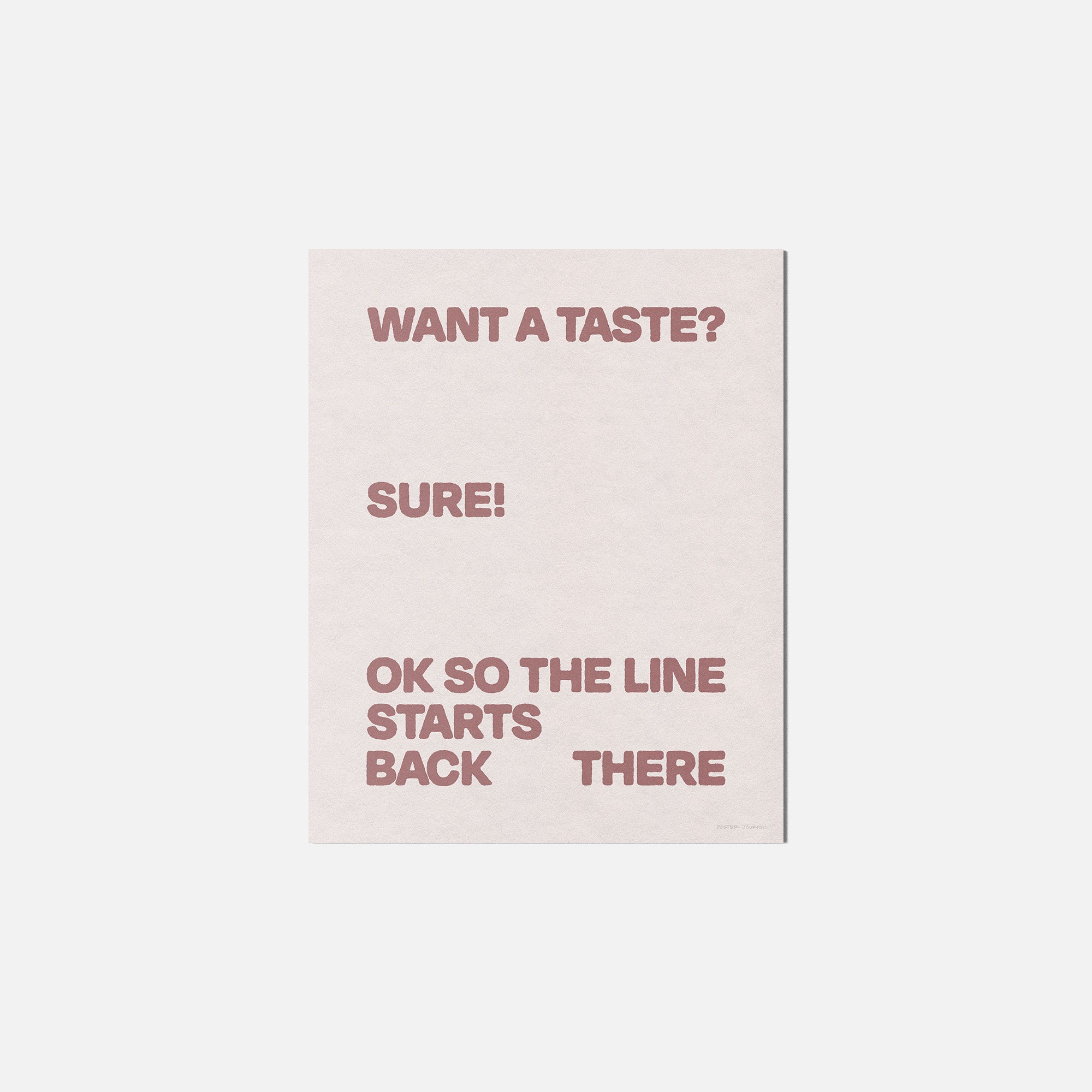 TASTE PRINT