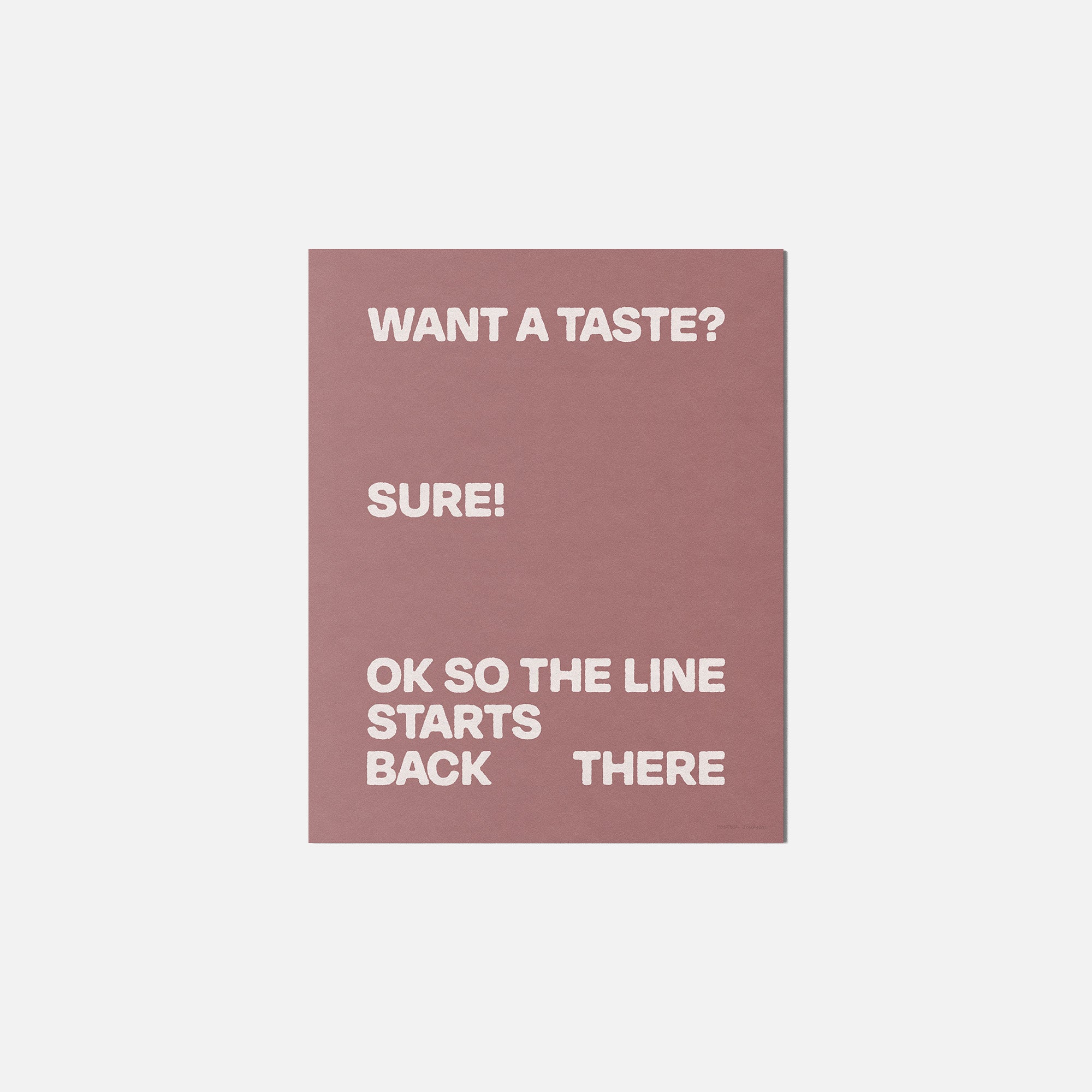 TASTE PRINT