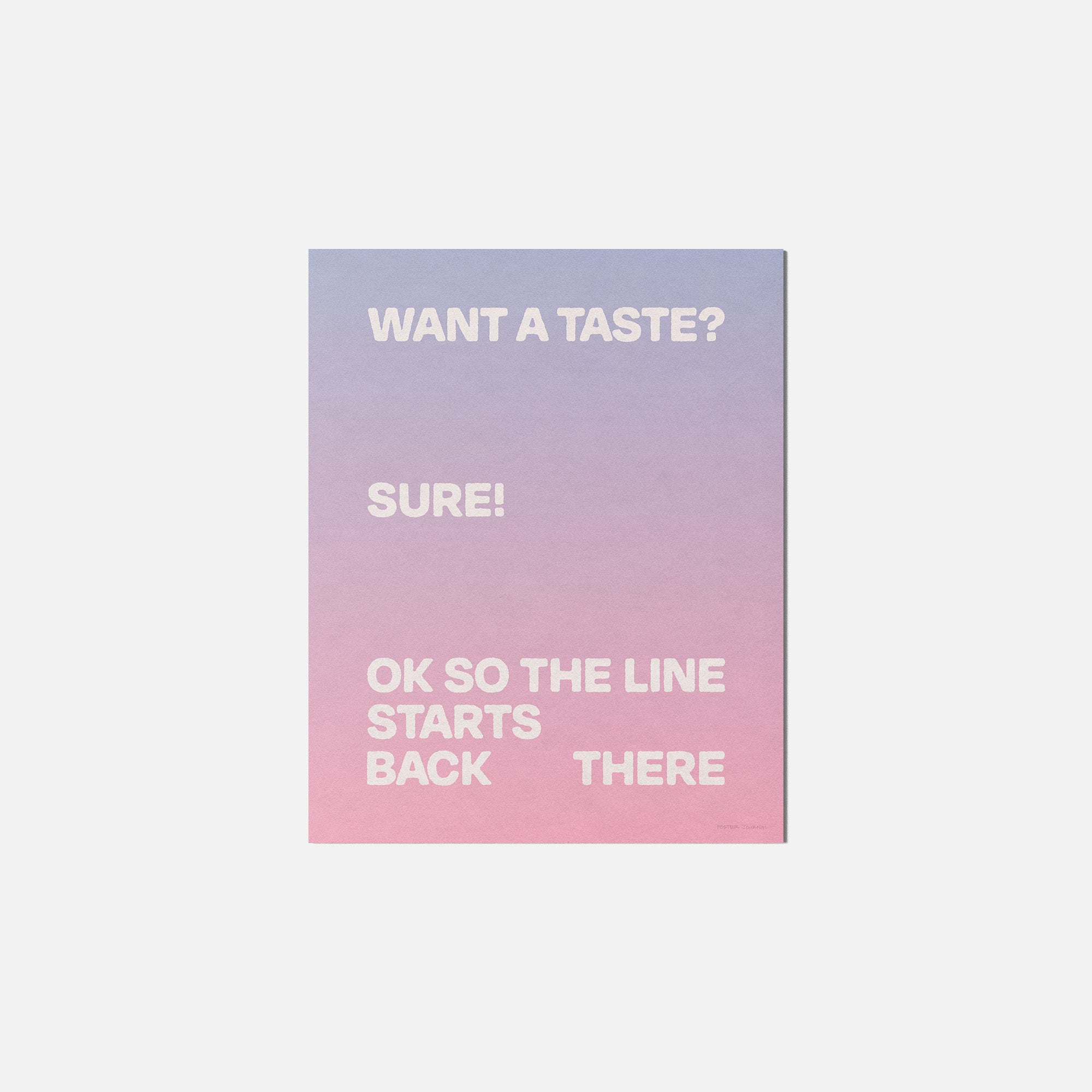 TASTE PRINT