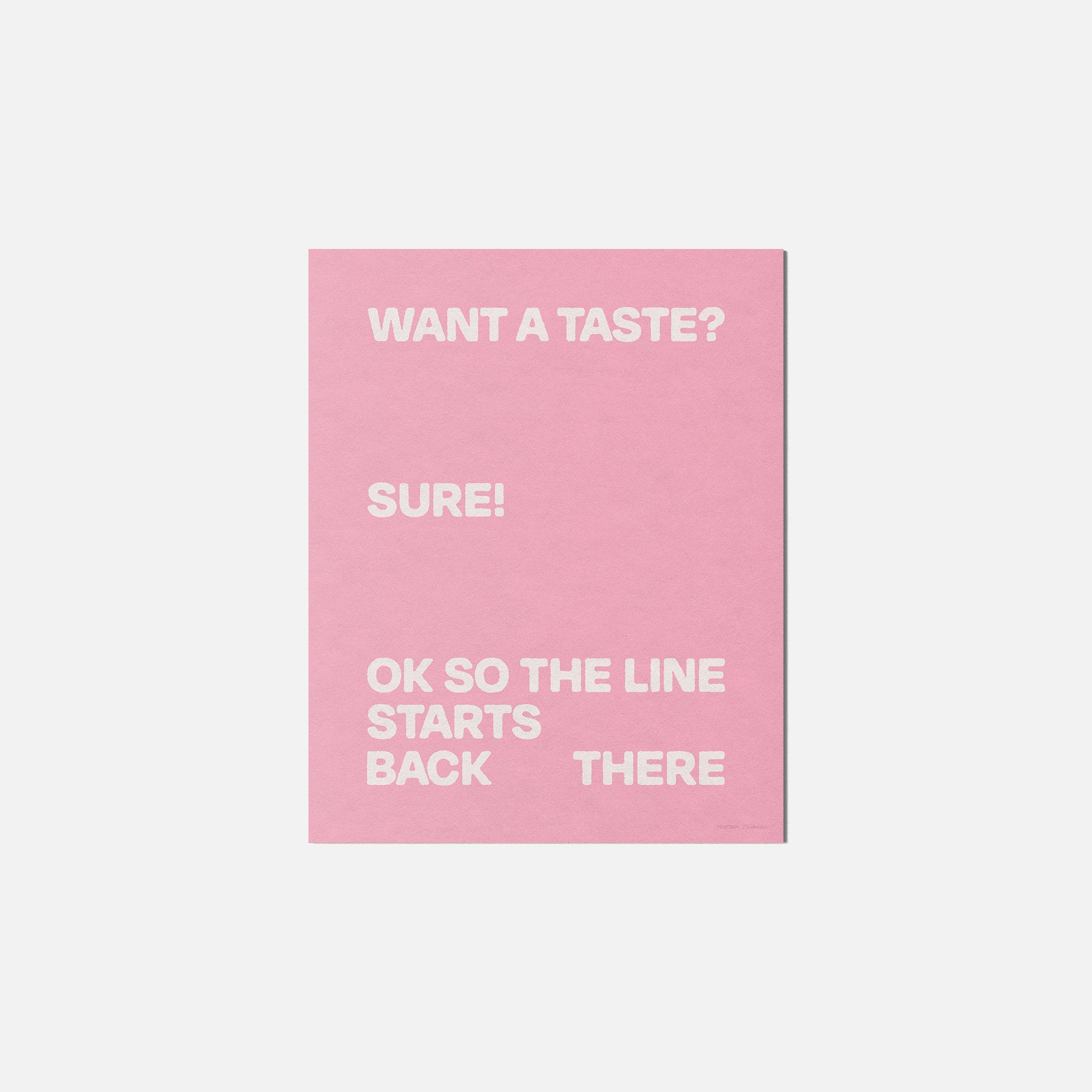 TASTE PRINT