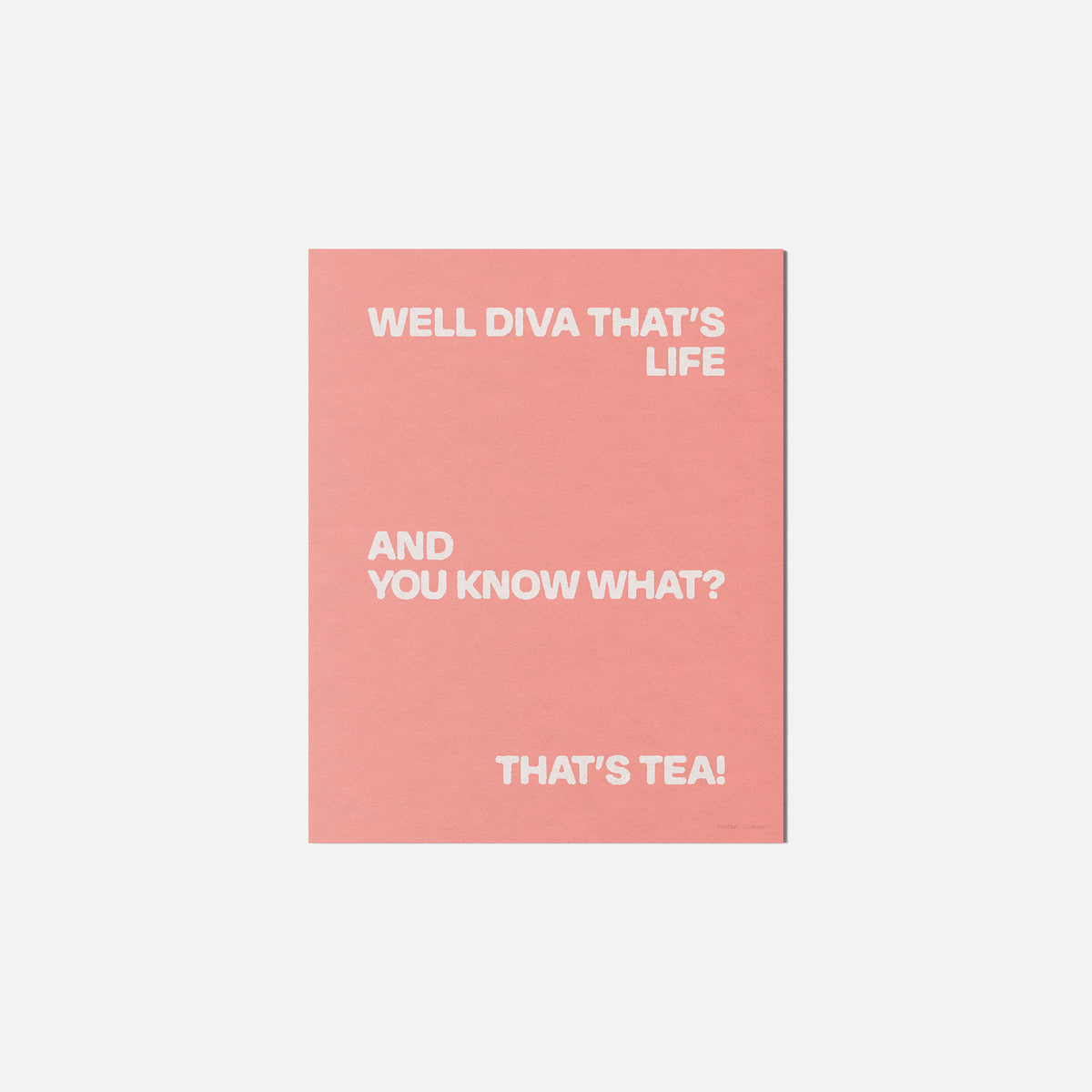 TEA PRINT