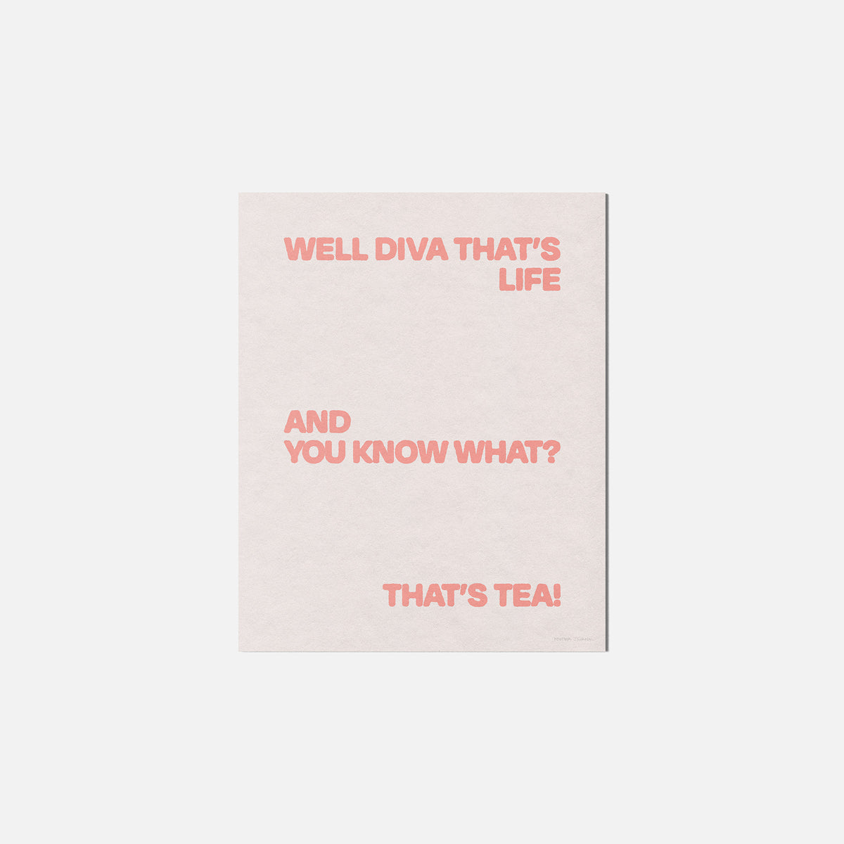 TEA PRINT