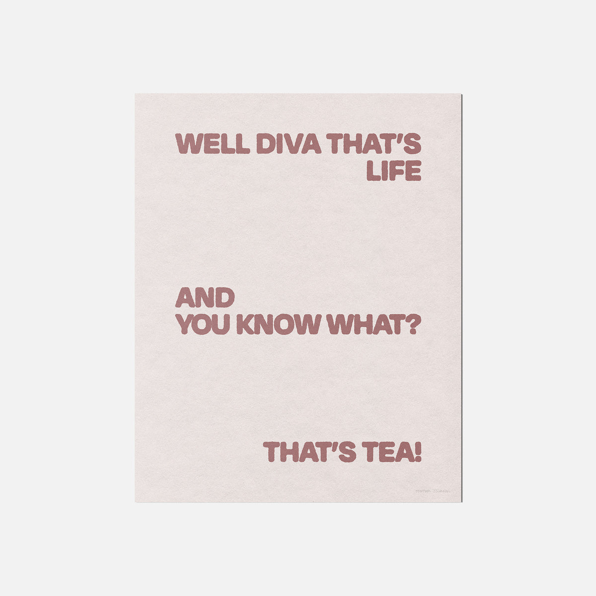 TEA PRINT