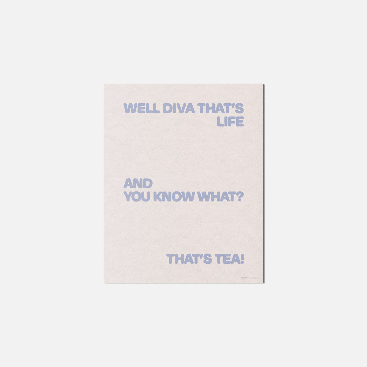 TEA PRINT