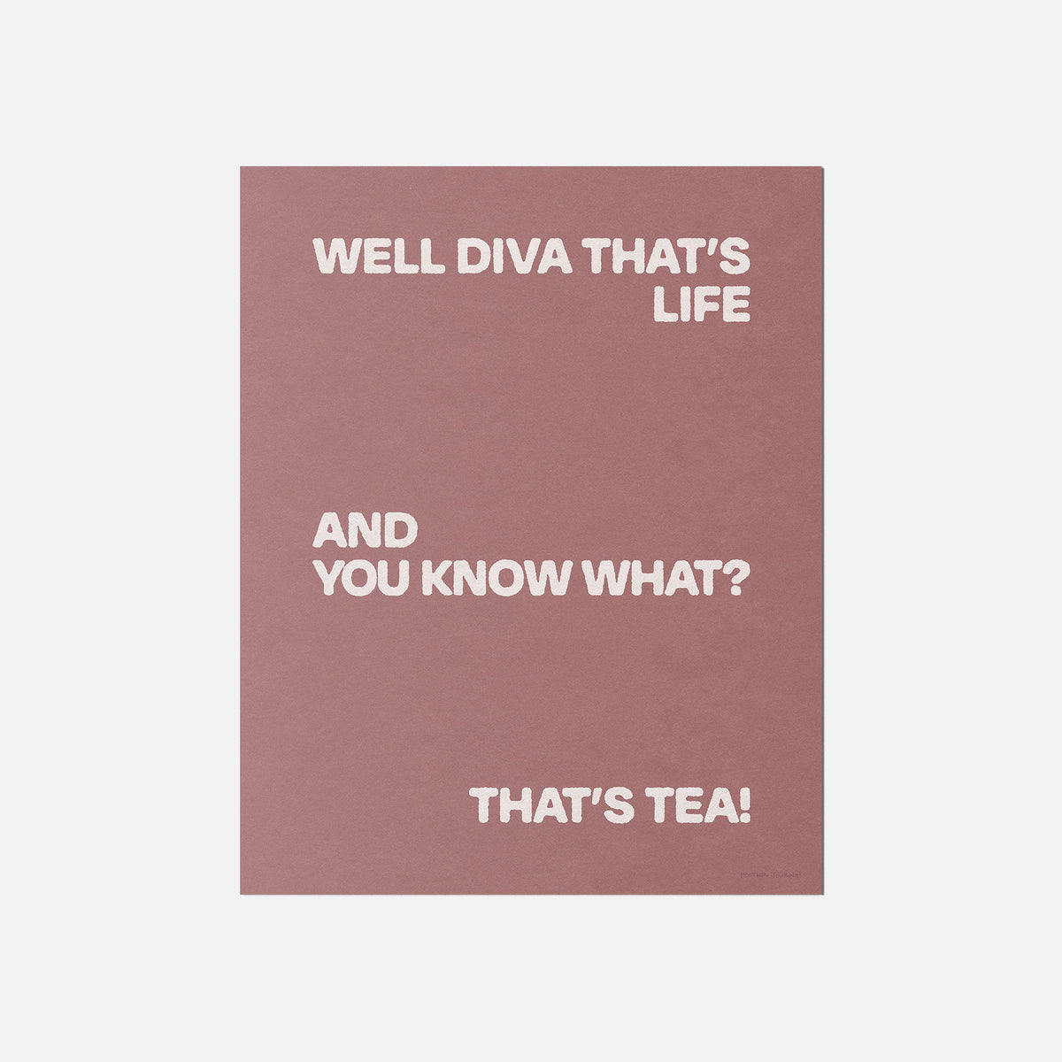 TEA PRINT
