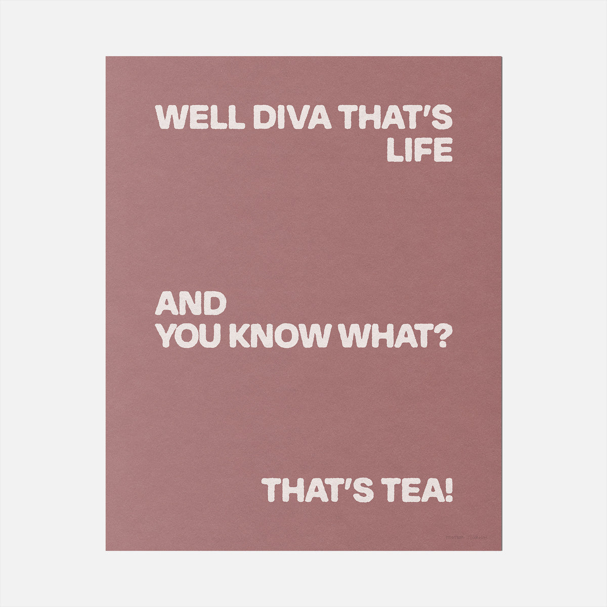 TEA PRINT