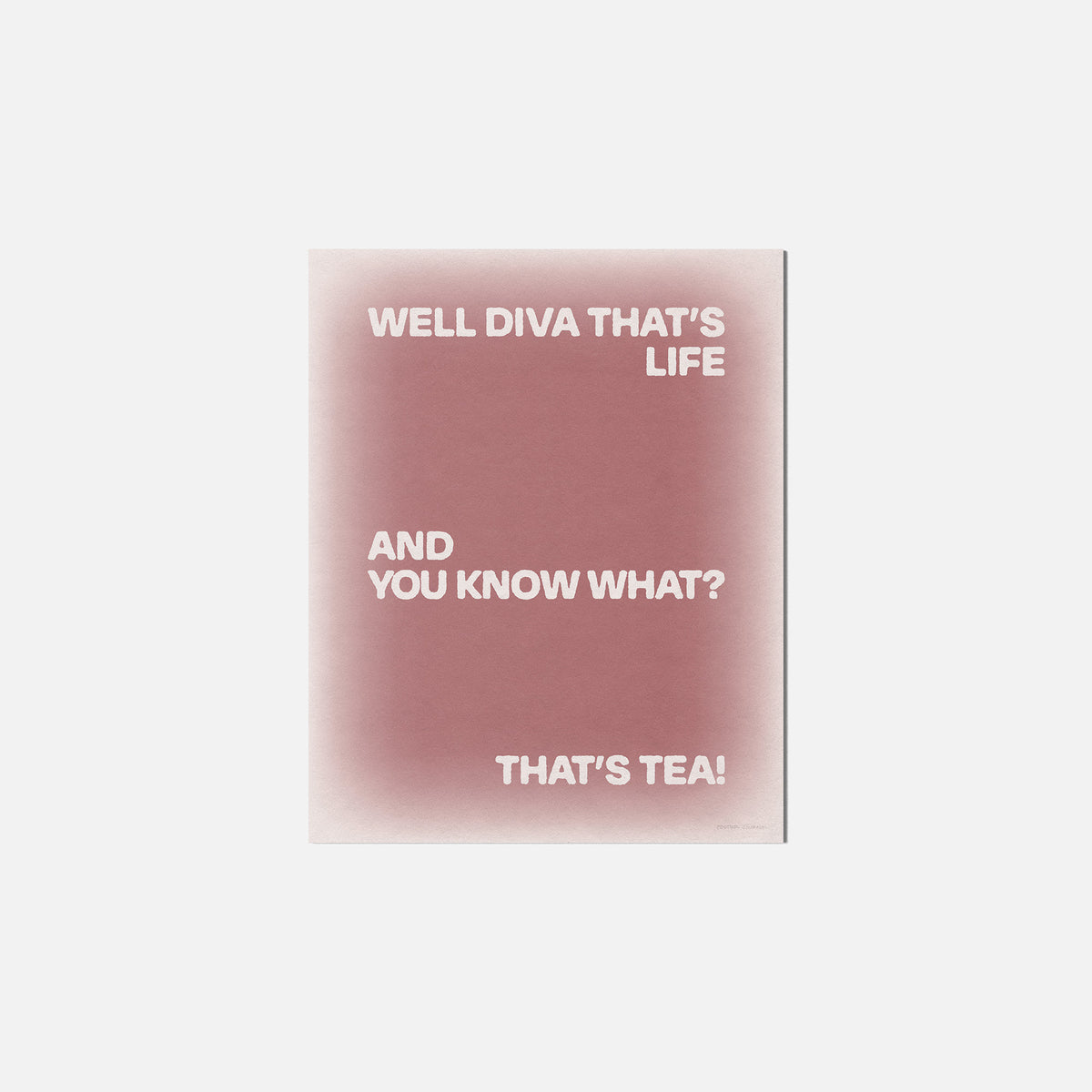 TEA PRINT
