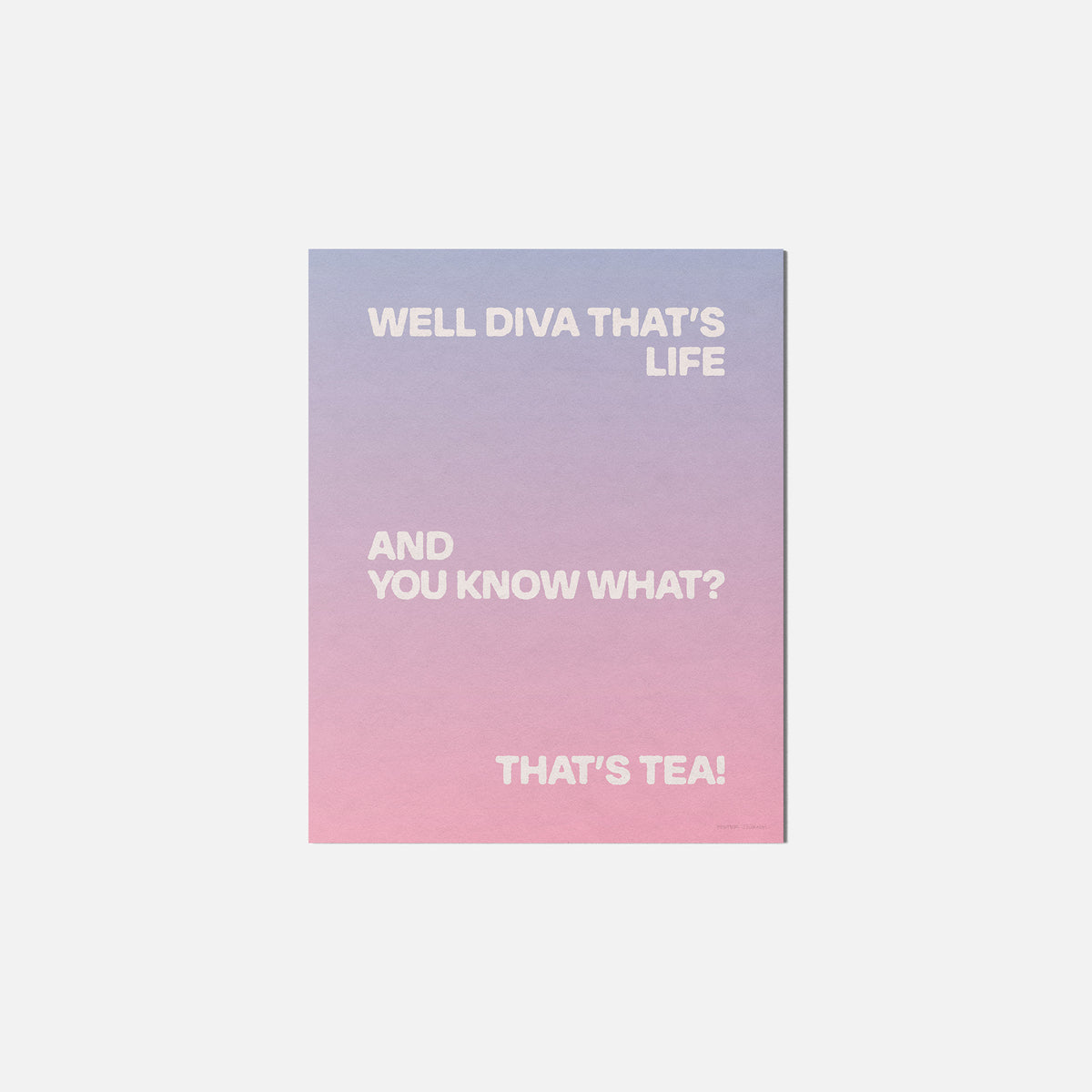 TEA PRINT