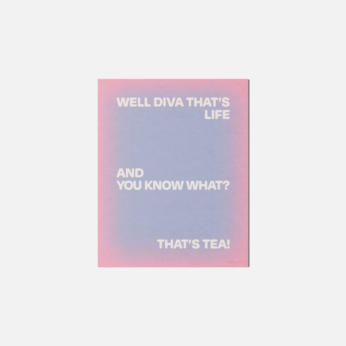 TEA PRINT