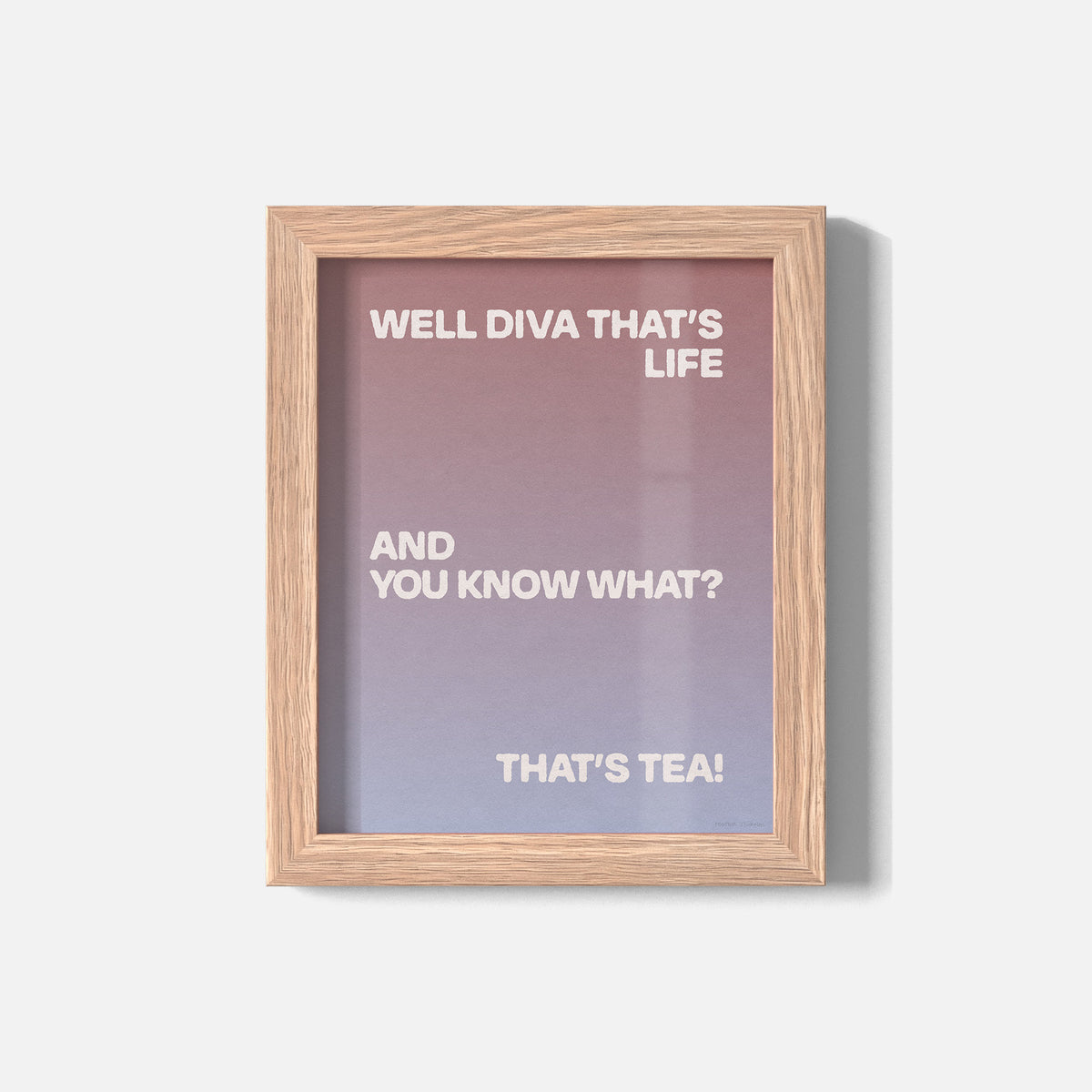 TEA PRINT