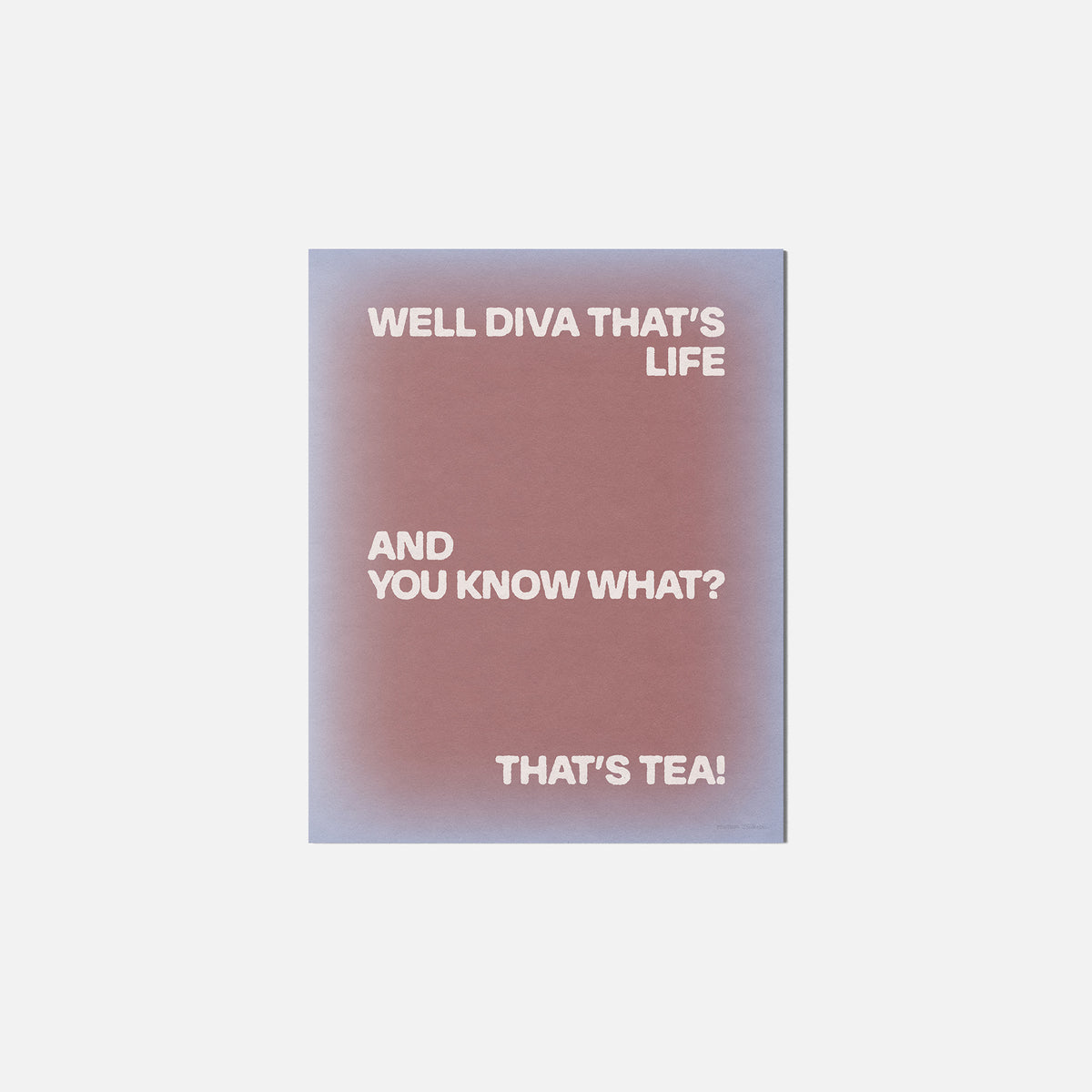 TEA PRINT