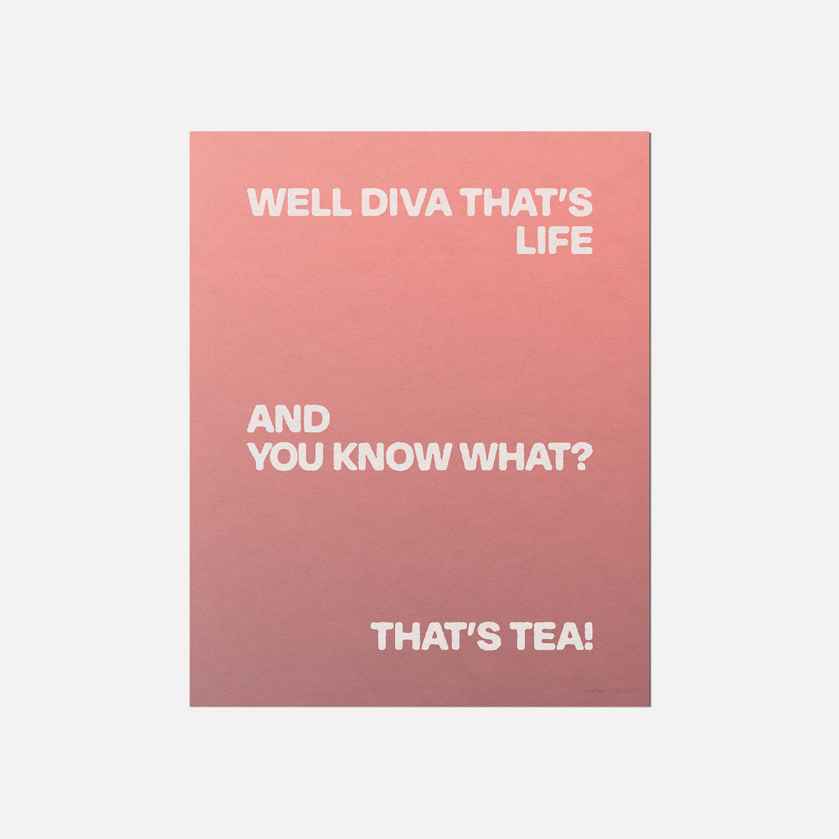 TEA PRINT