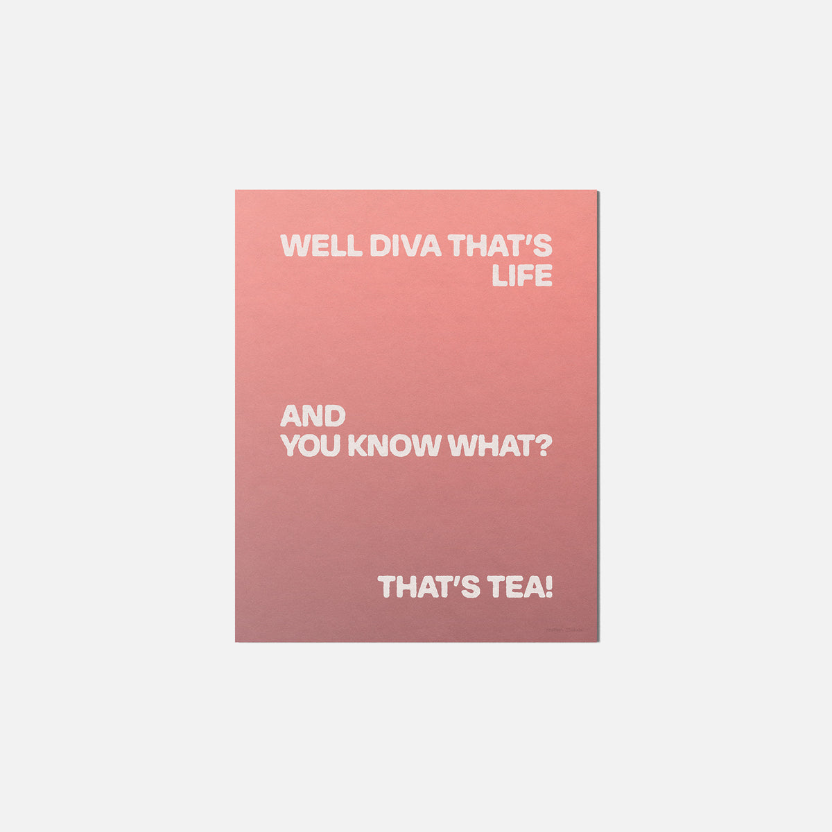 TEA PRINT