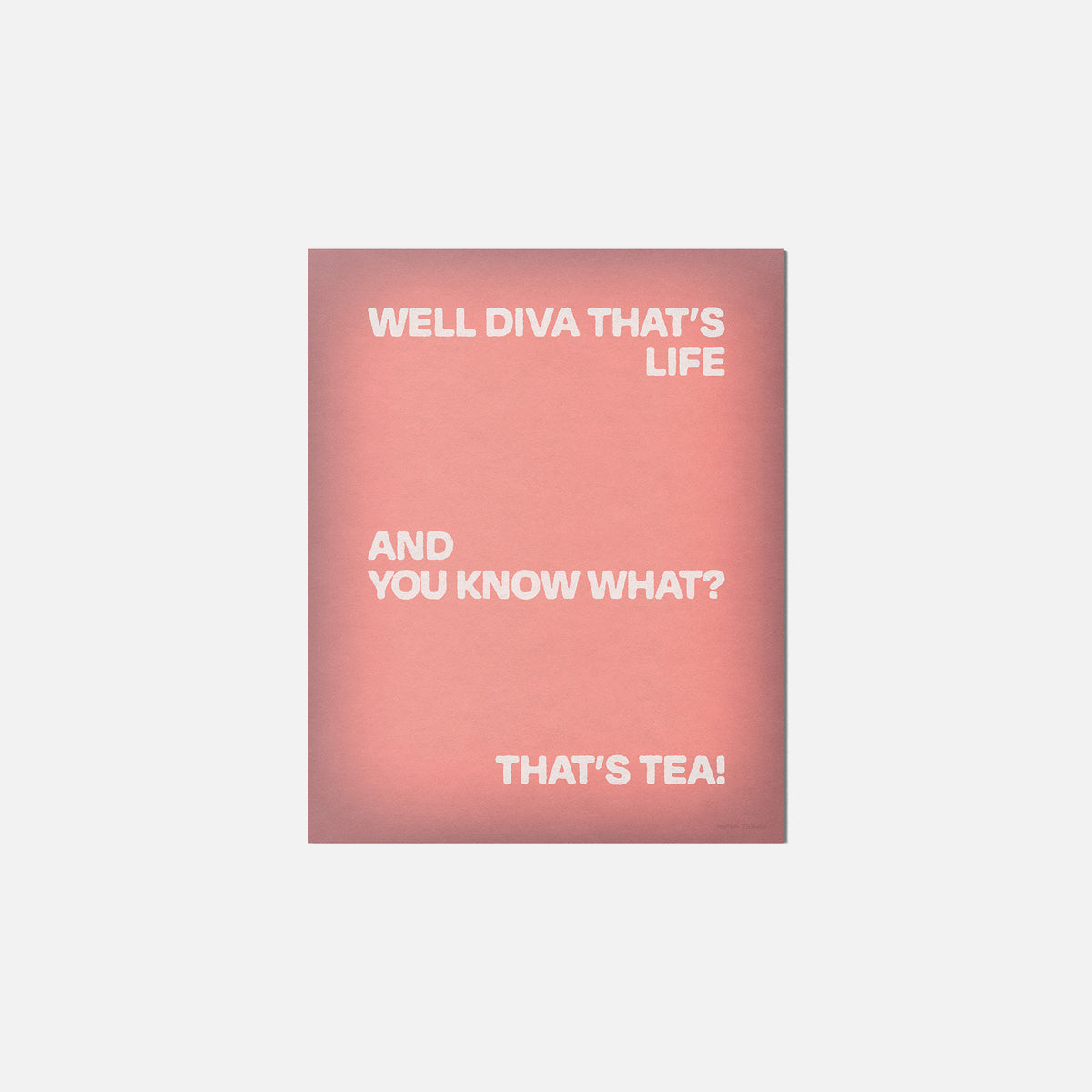 TEA PRINT