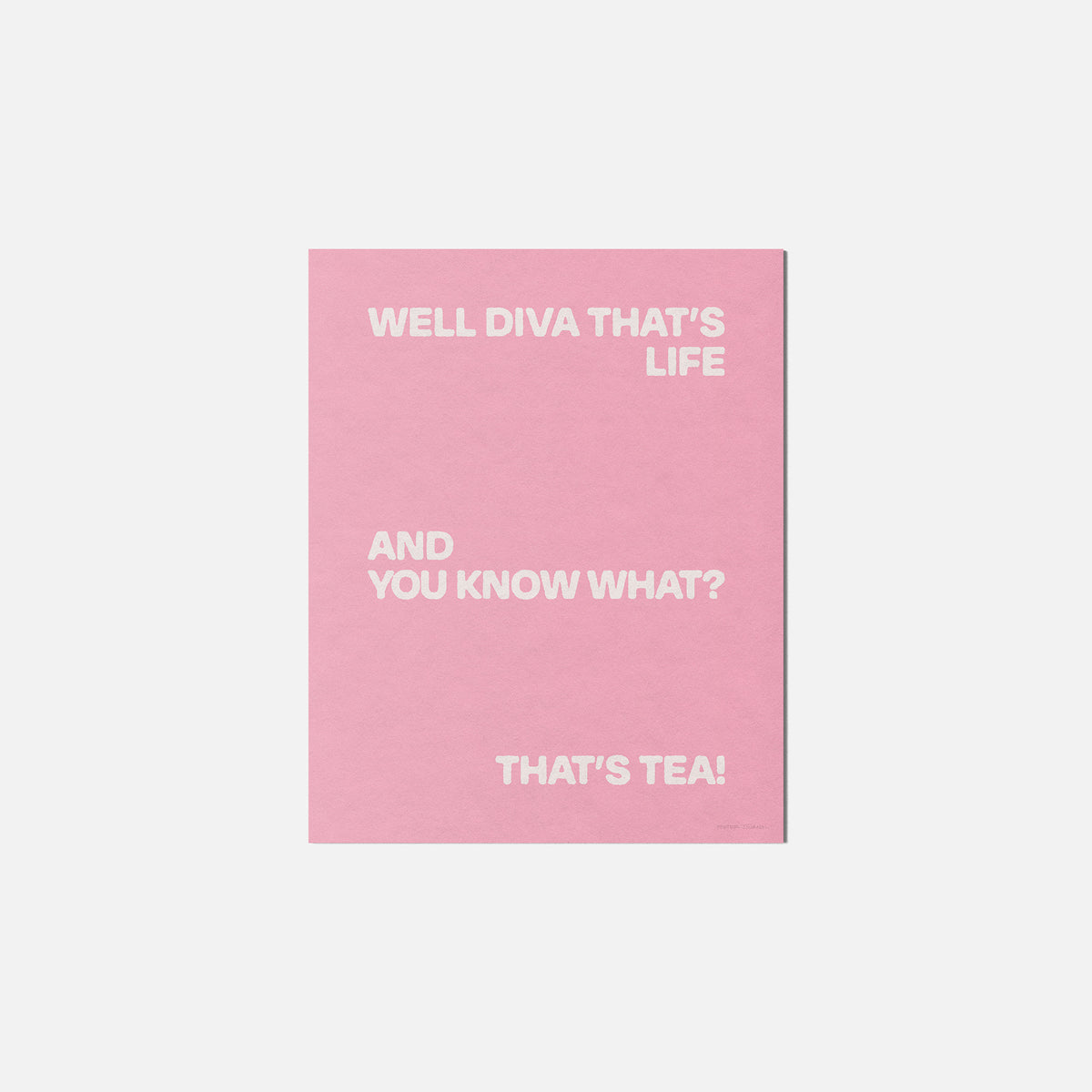 TEA PRINT