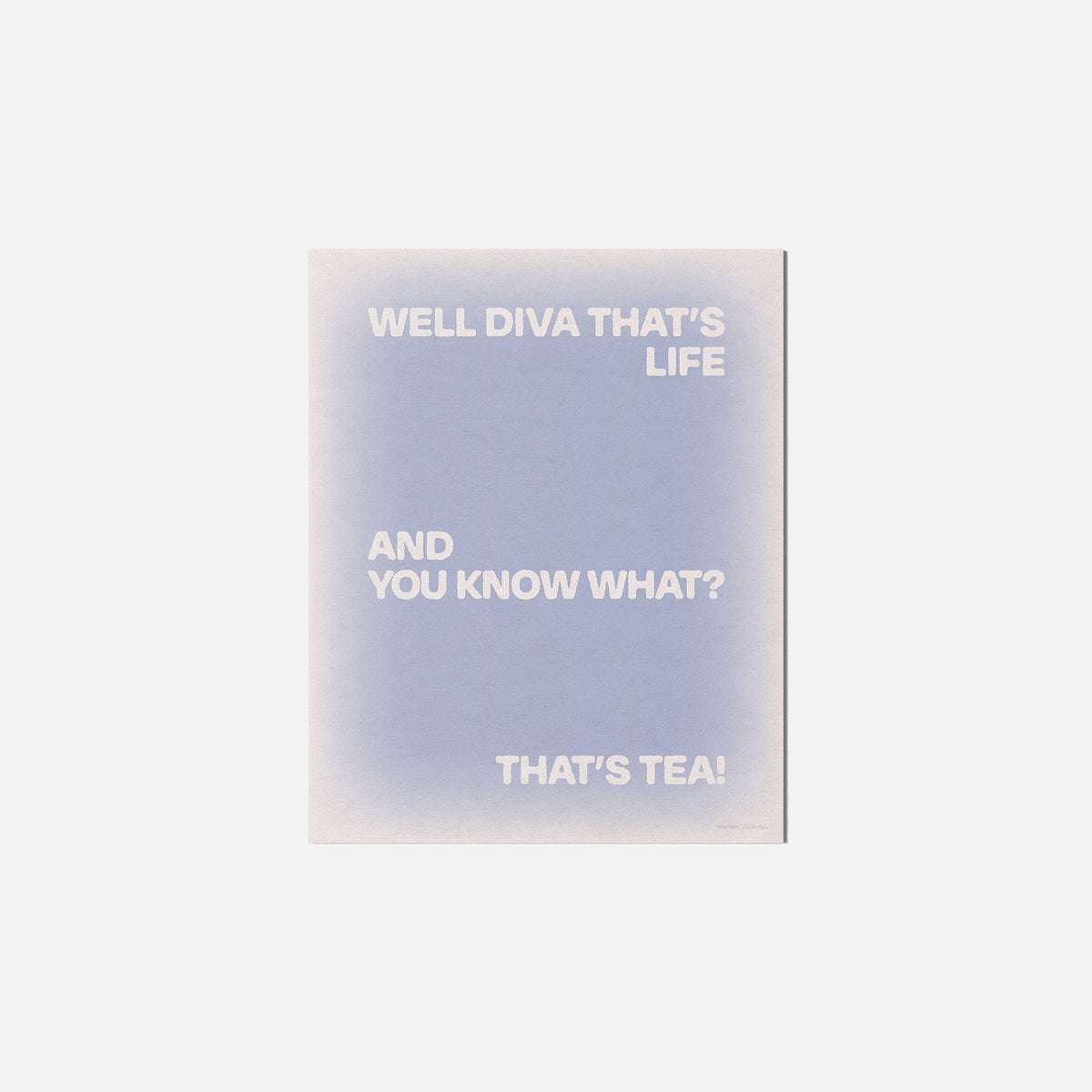 TEA PRINT